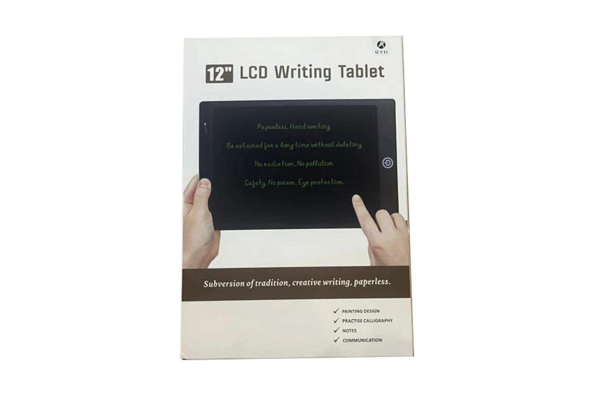 جعبه کاغذ دیجیتال کیو وای اچ 12 inches LCD Writing tablet