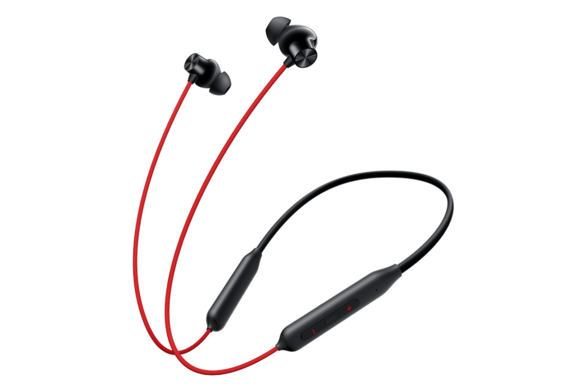 هدفون بی سیم وان پلاس OnePlus Bullets Wireless Z2 مشکی و قرمز