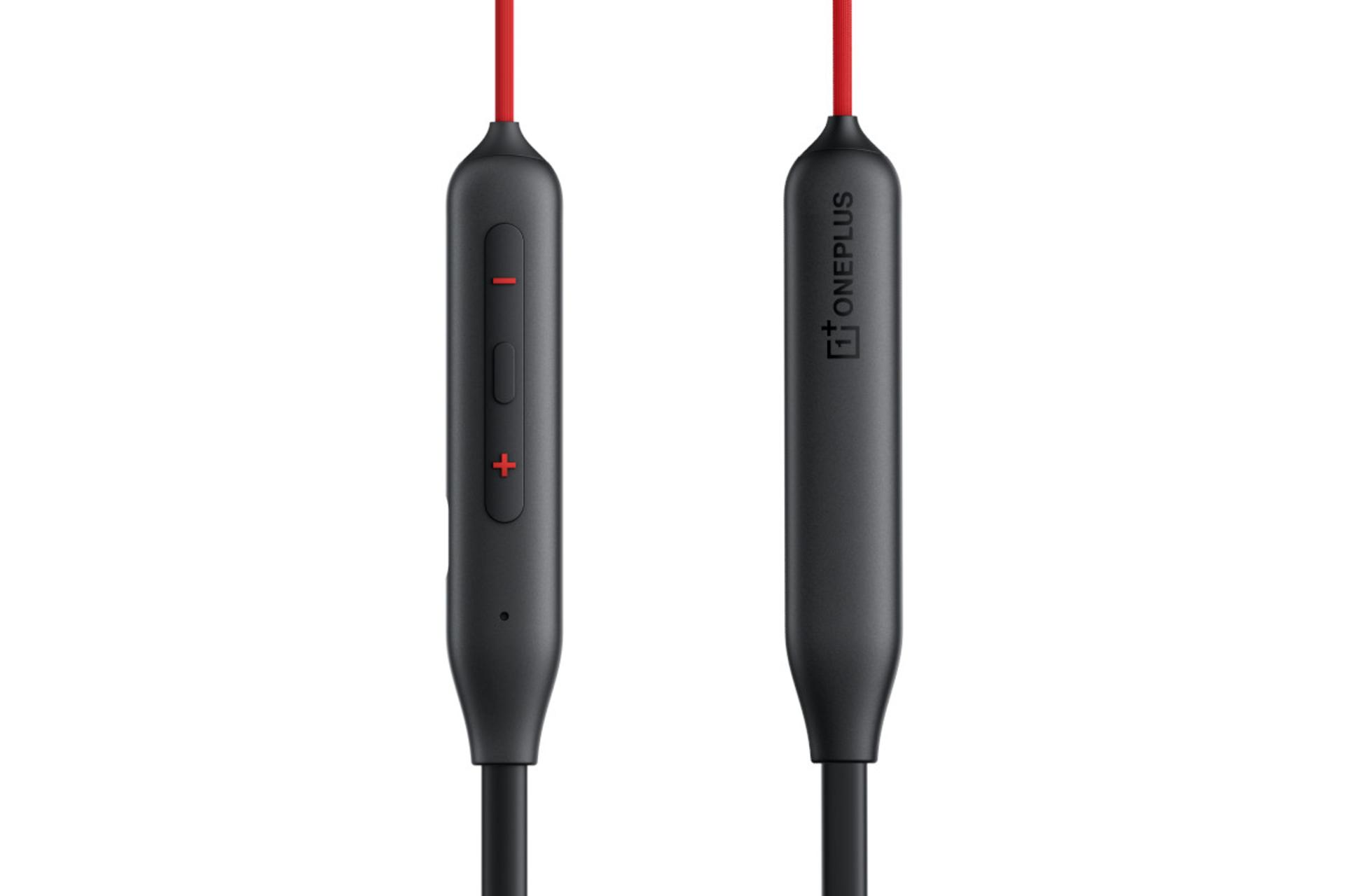 کنترل کننده صدا هدفون بی سیم وان پلاس OnePlus Bullets Wireless Z2 مشکی و قرمز