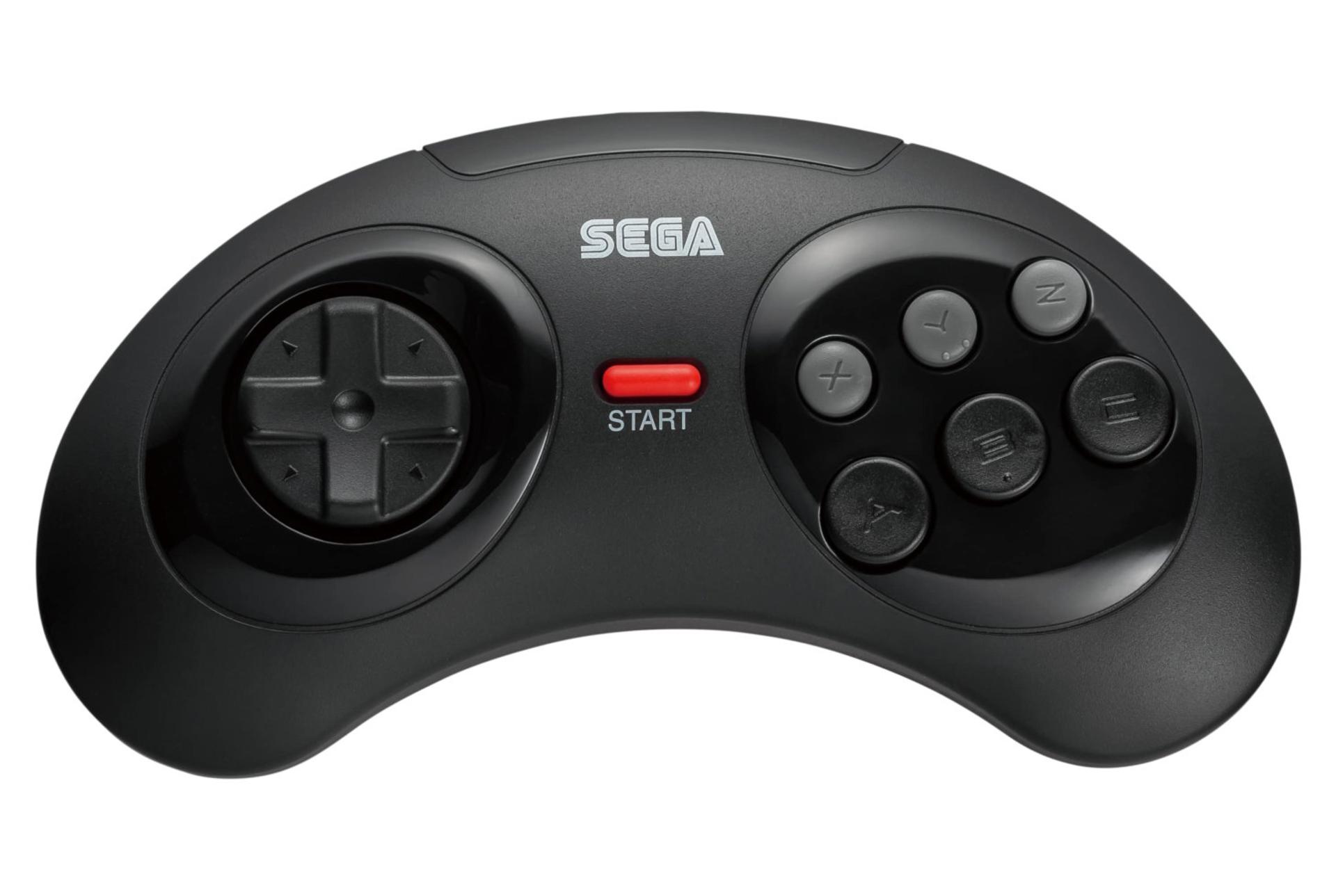 کنترلر کنسول بازی سگا مگا درایو مینی 2 مشکی / SEGA Mega Drive Mini 2