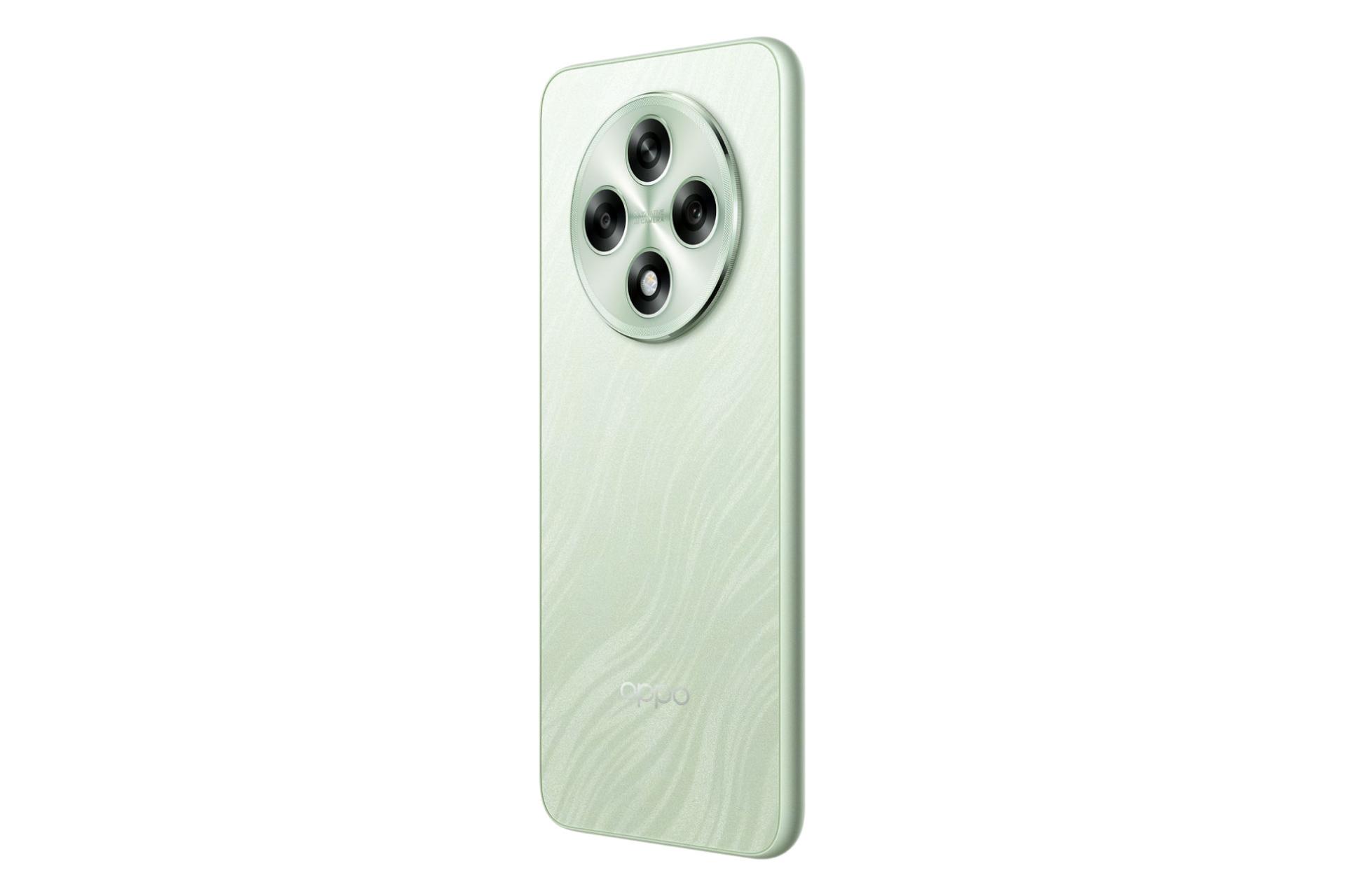 سمت راست پنل پشت گوشی A3 اوپو نسخه 2024 سبز / Oppo A3 2024