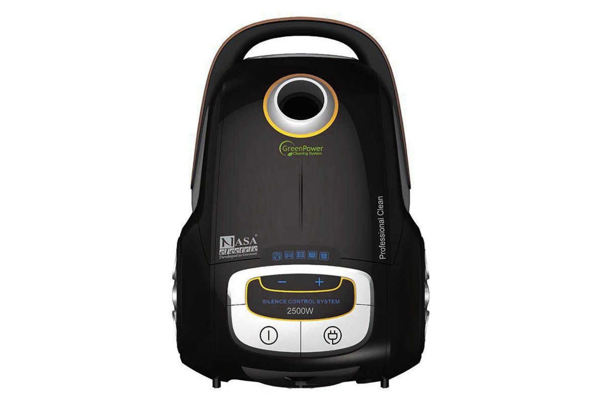 نمای جلوی جاروبرقی ناسا الکتریک NS-9096 بدنه پلاستیکی