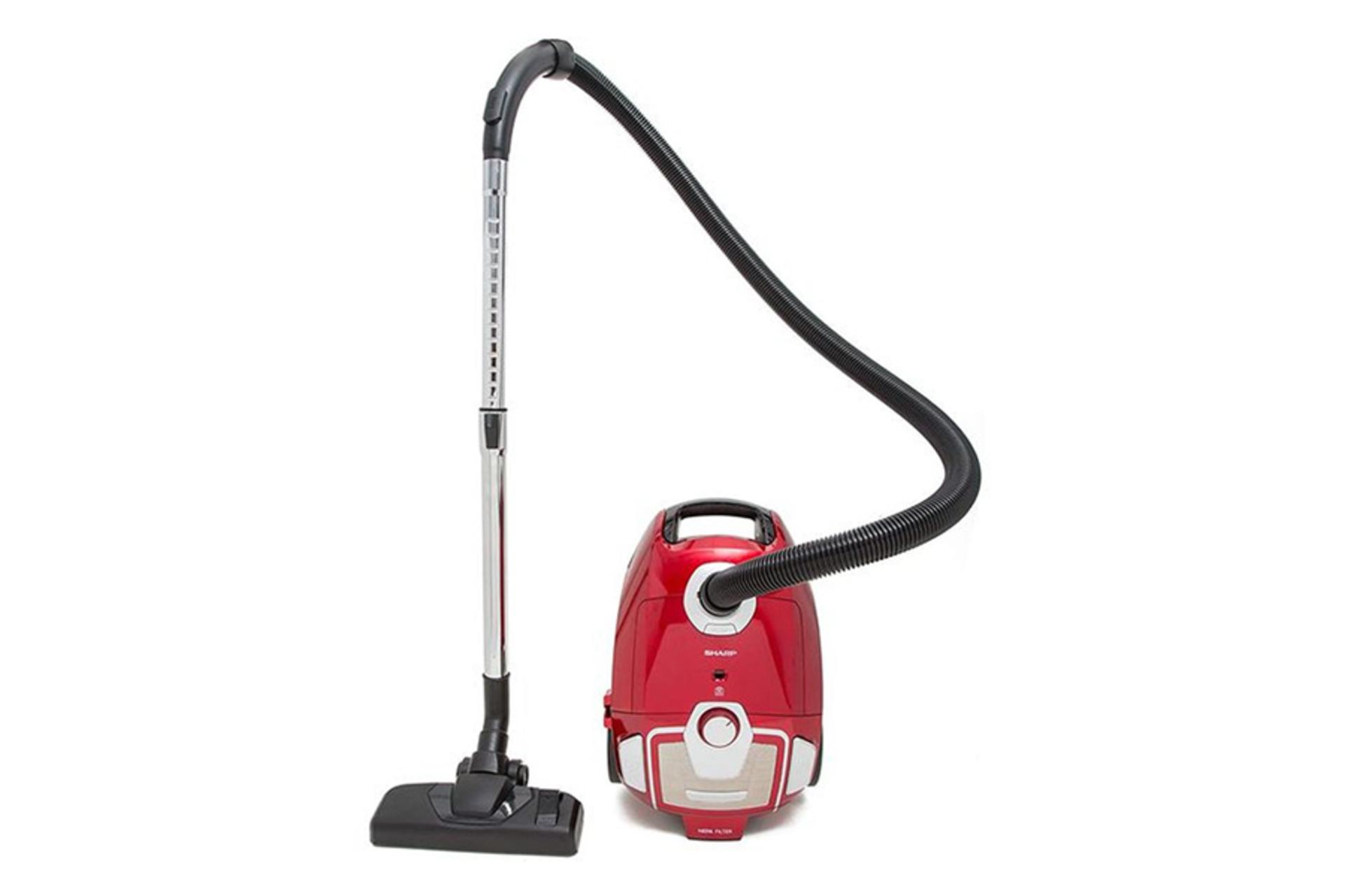 جاروبرقی شارپ EC-BG2205A-R به همراه لوله تلسکوپی