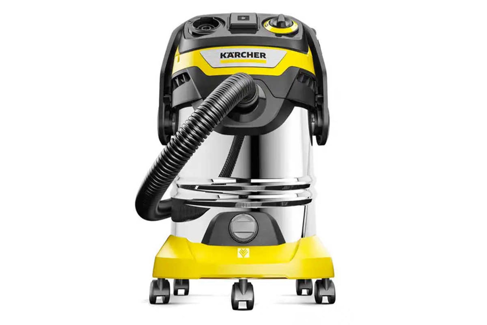 نمای جلوی جاروبرقی سطلی کارچر WD 5 P PREMIUM