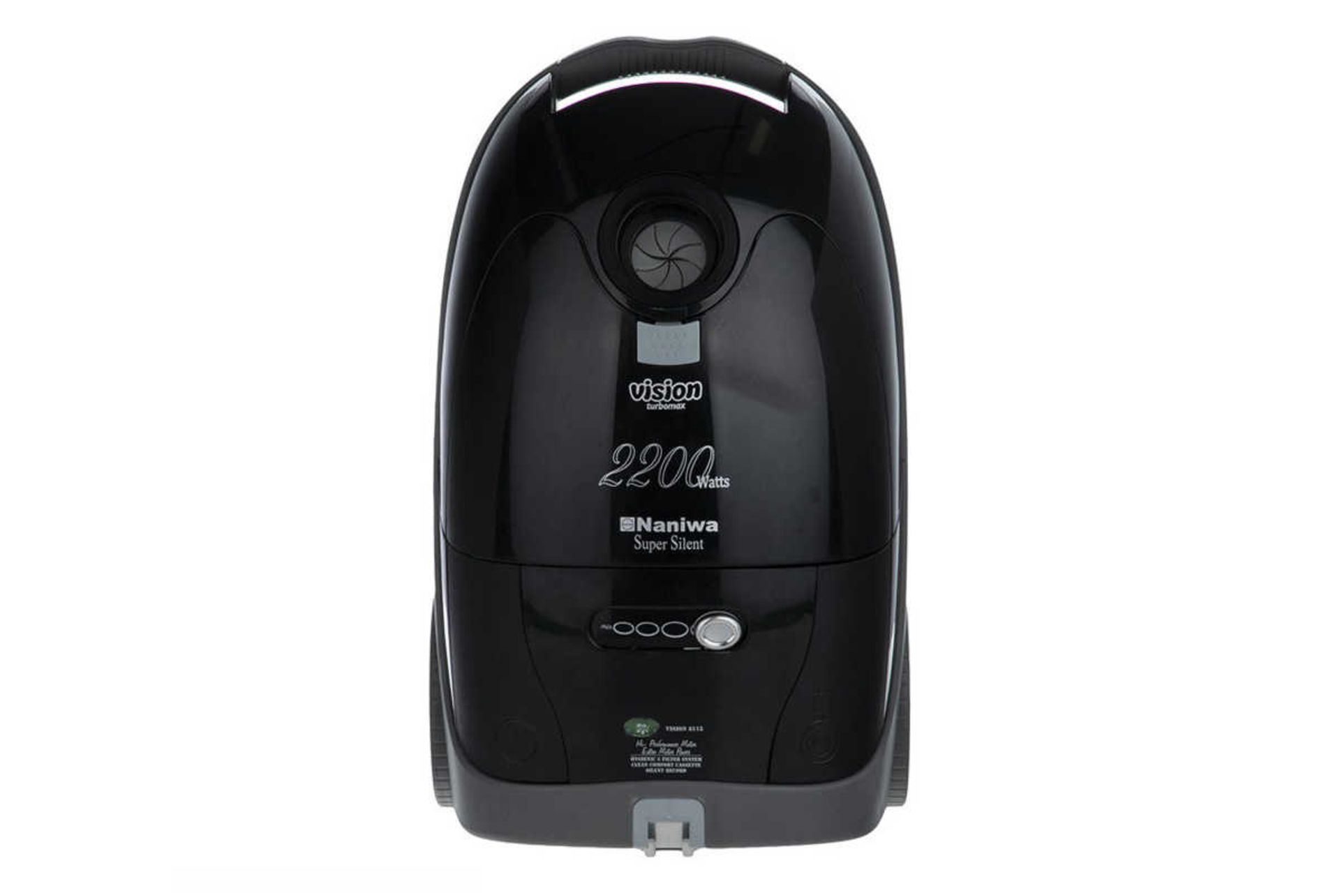 نمای جلوی جاروبرقی نانیوا NVC-8115 رنگ مشکی