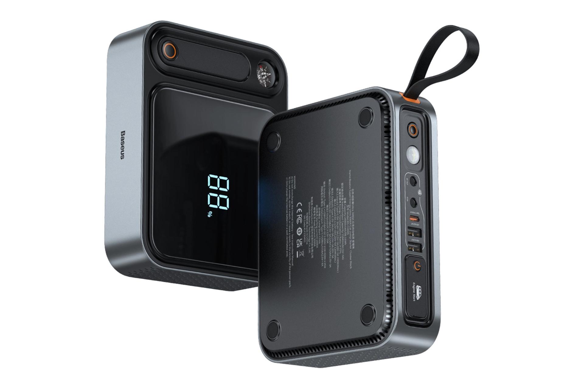 نمای کلی باسئوس Super Energy Ultra 3000A Car Jump Starter