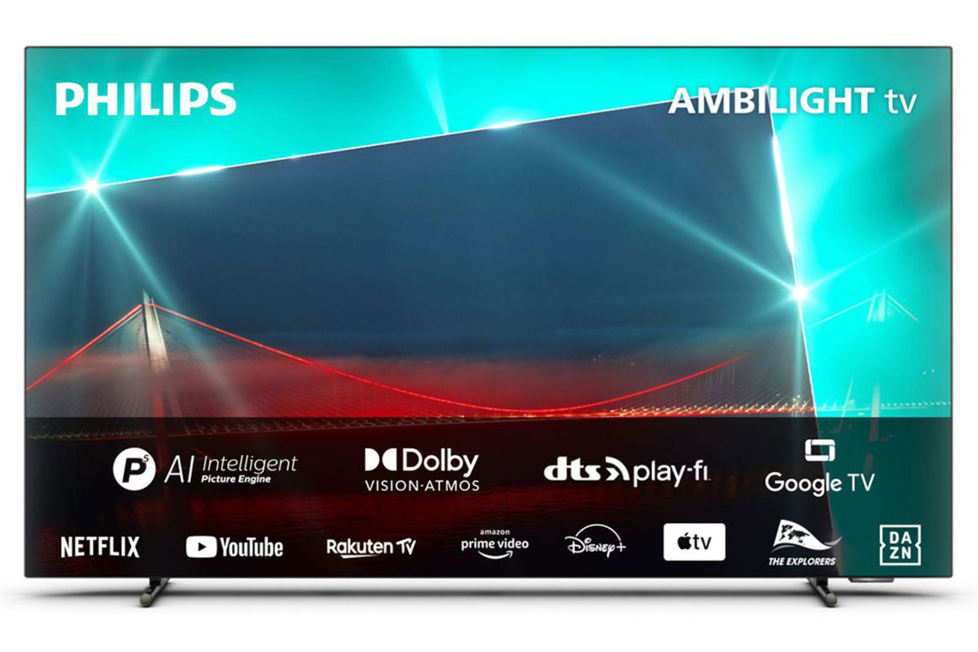 تلویزیون فیلیپس Philips OLED718 نمای جلو