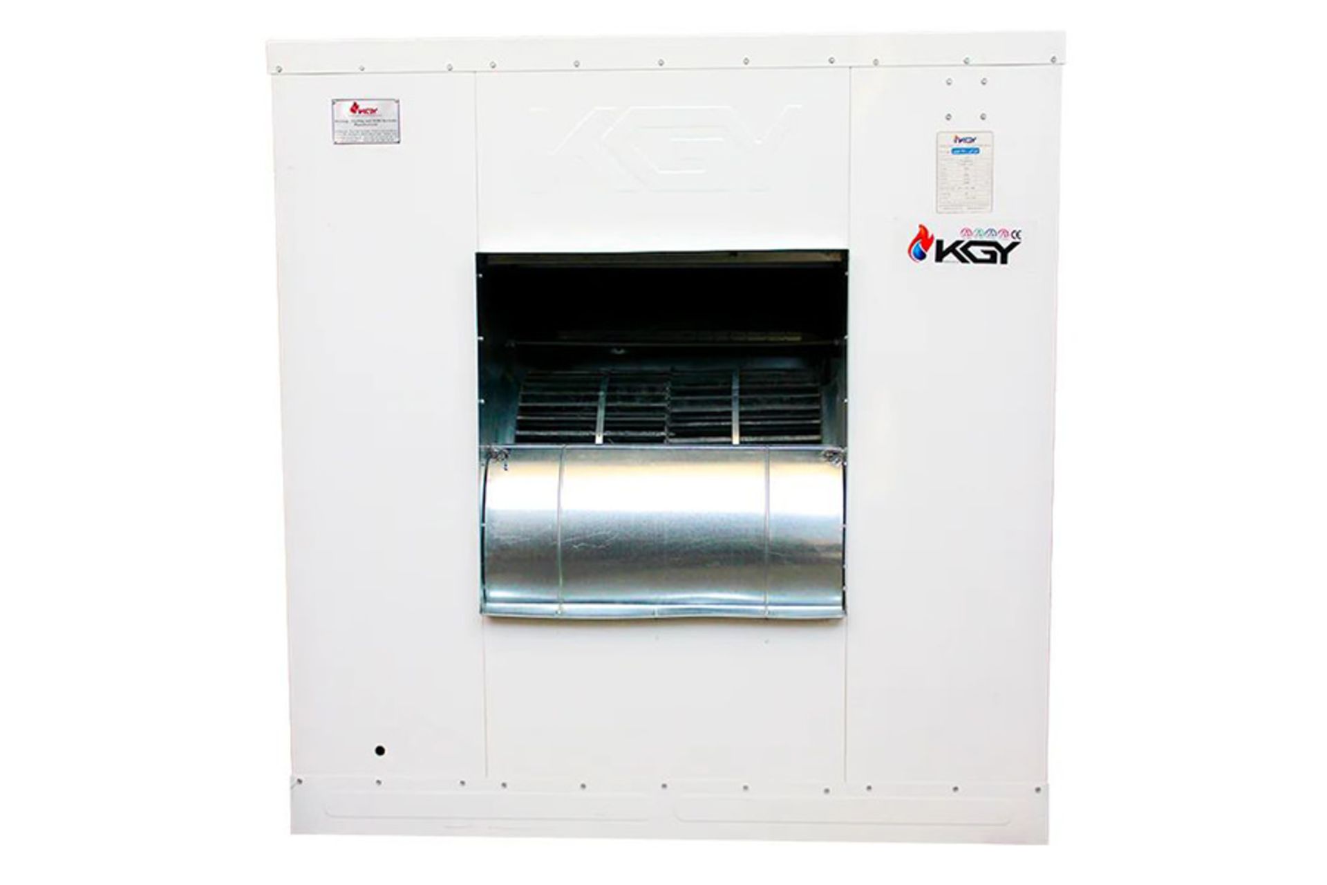 کولر آبی کولاک گستر یزد KGY Industrial Cellulose 35000 نمای داکت خروجی