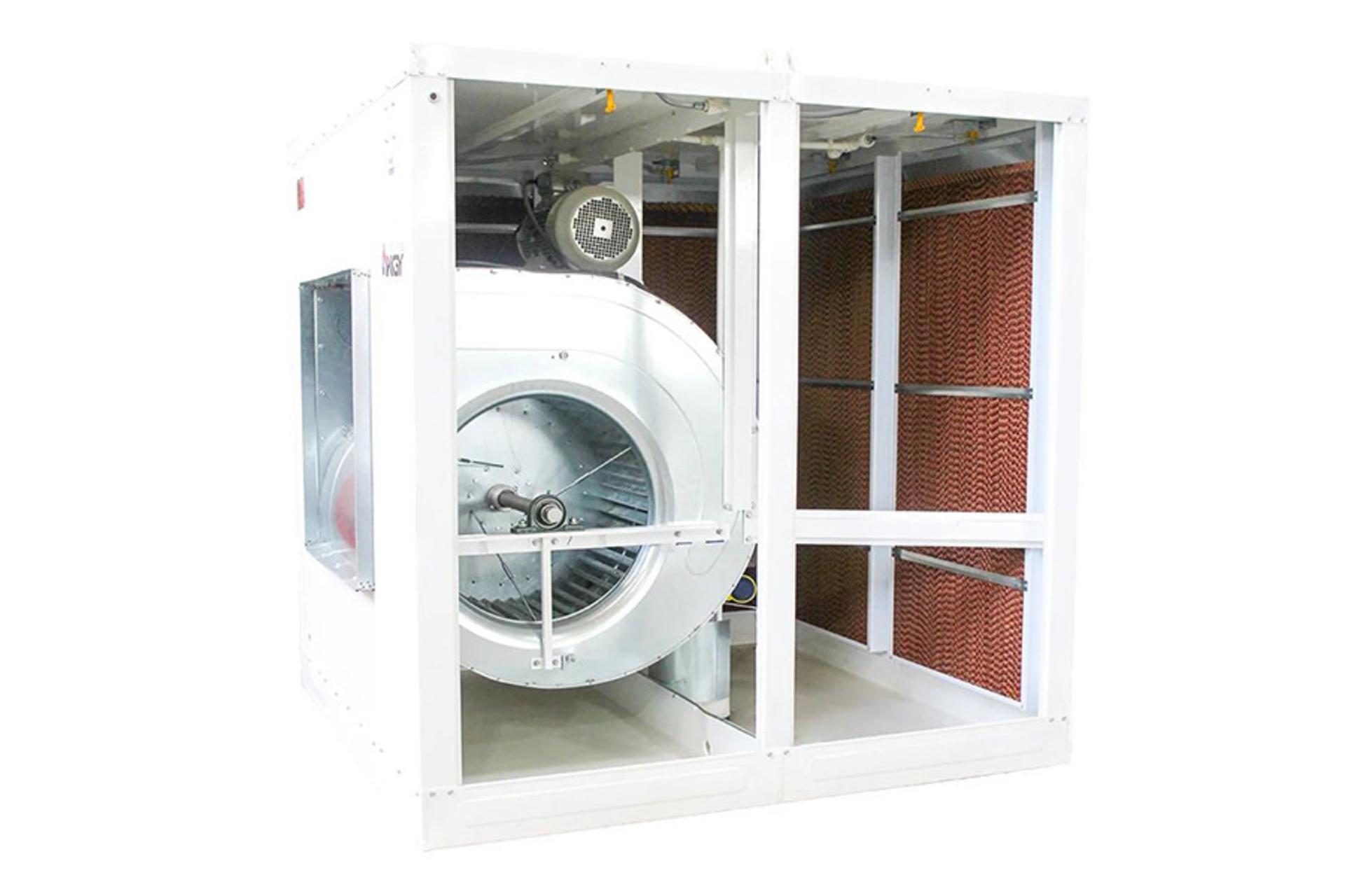 کولر آبی کولاک گستر یزد KGY Industrial Cellulose 35000 نمای داخل