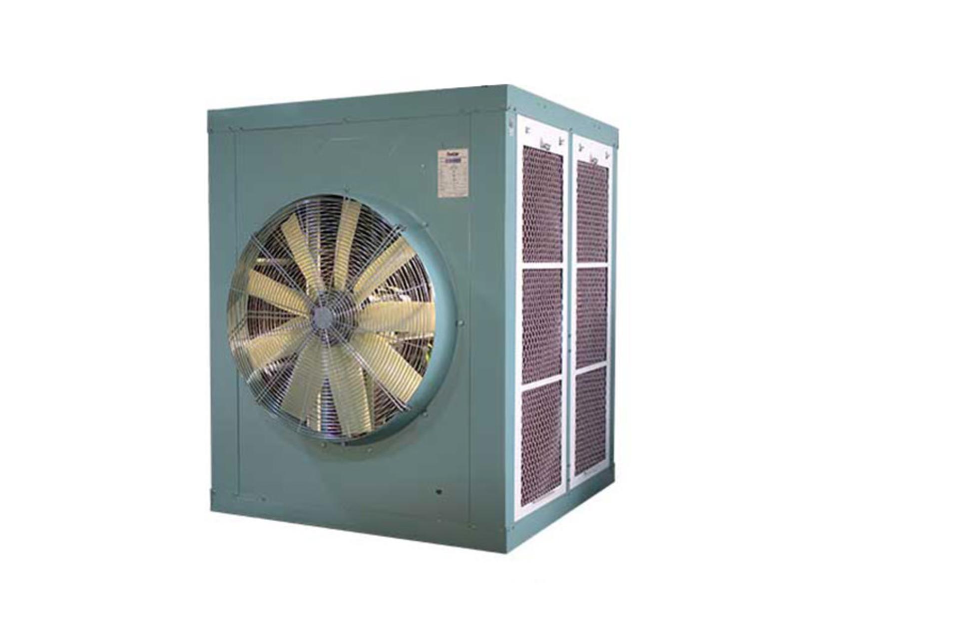 کولر آبی کولاک گستر یزد KGY Industrial Cellulose 18000 نمای فن آکسیال