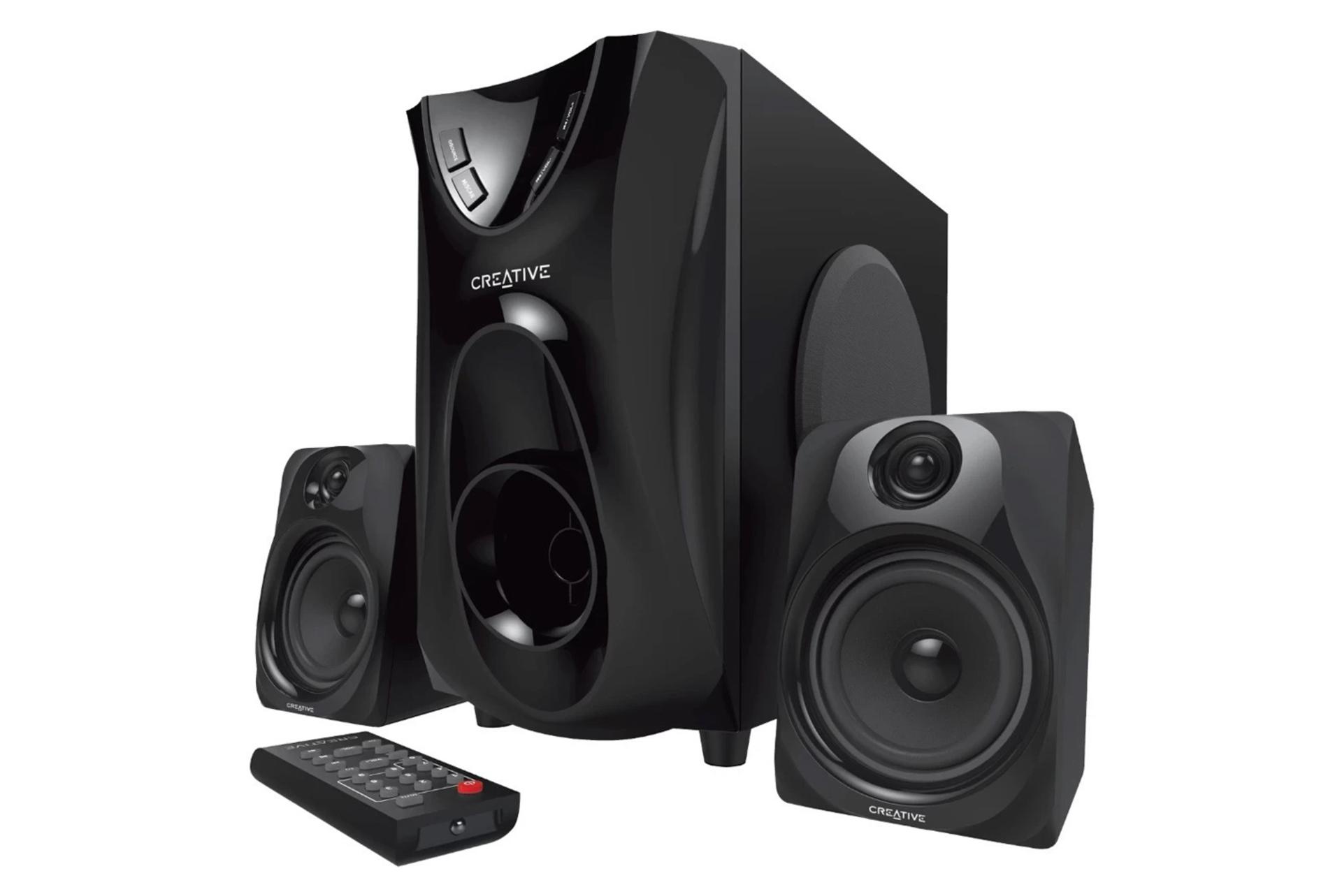 ابعاد و اندازه اسپیکر کریتیو SBS E2400