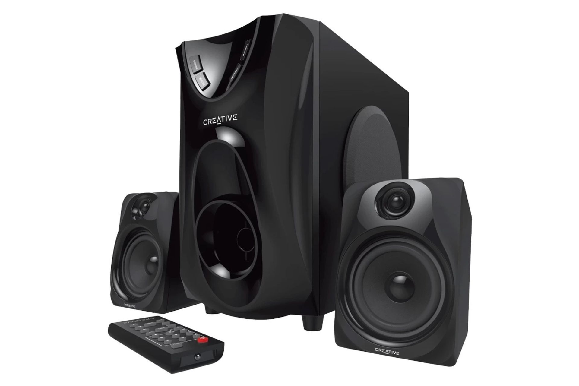 ابعاد و اندازه اسپیکر کریتیو SBS E2400