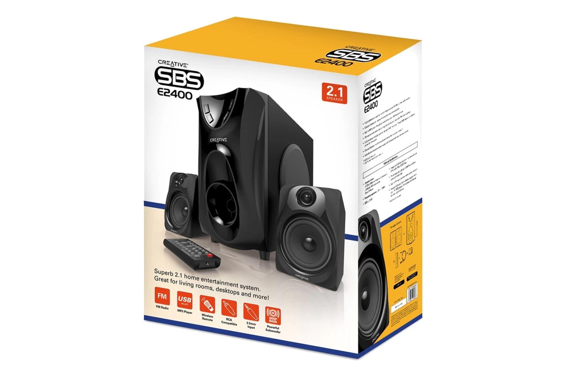 جعبه اسپیکر کریتیو SBS E2400