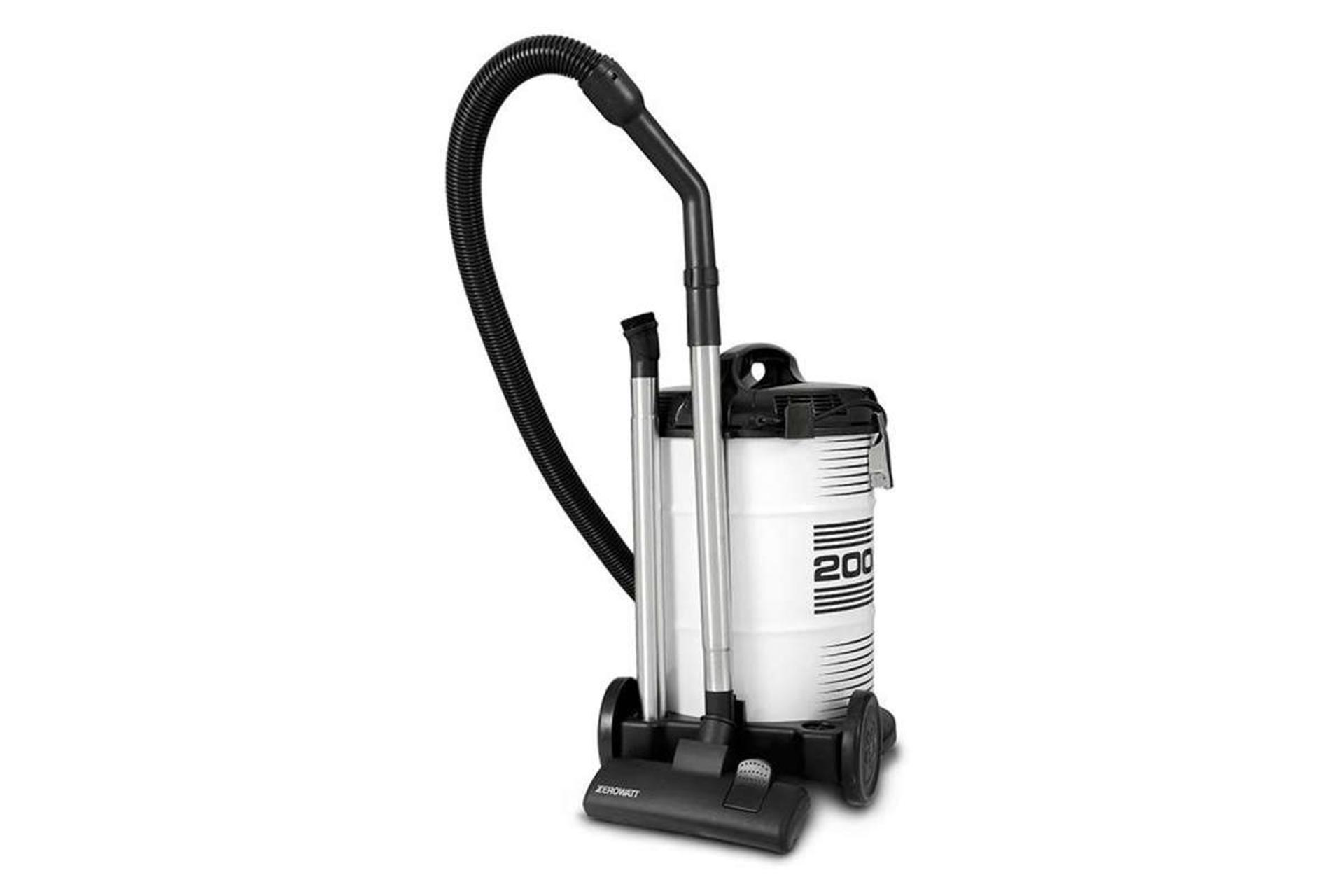  جاروبرقی سطلی زیرووات KTDZ-2000135 بدنه استیل