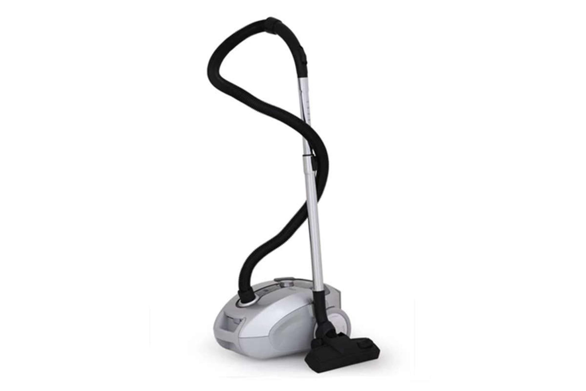 نمای سمت راست جاروبرقی کروپ CVC-2240 رنگ نقره‌ای