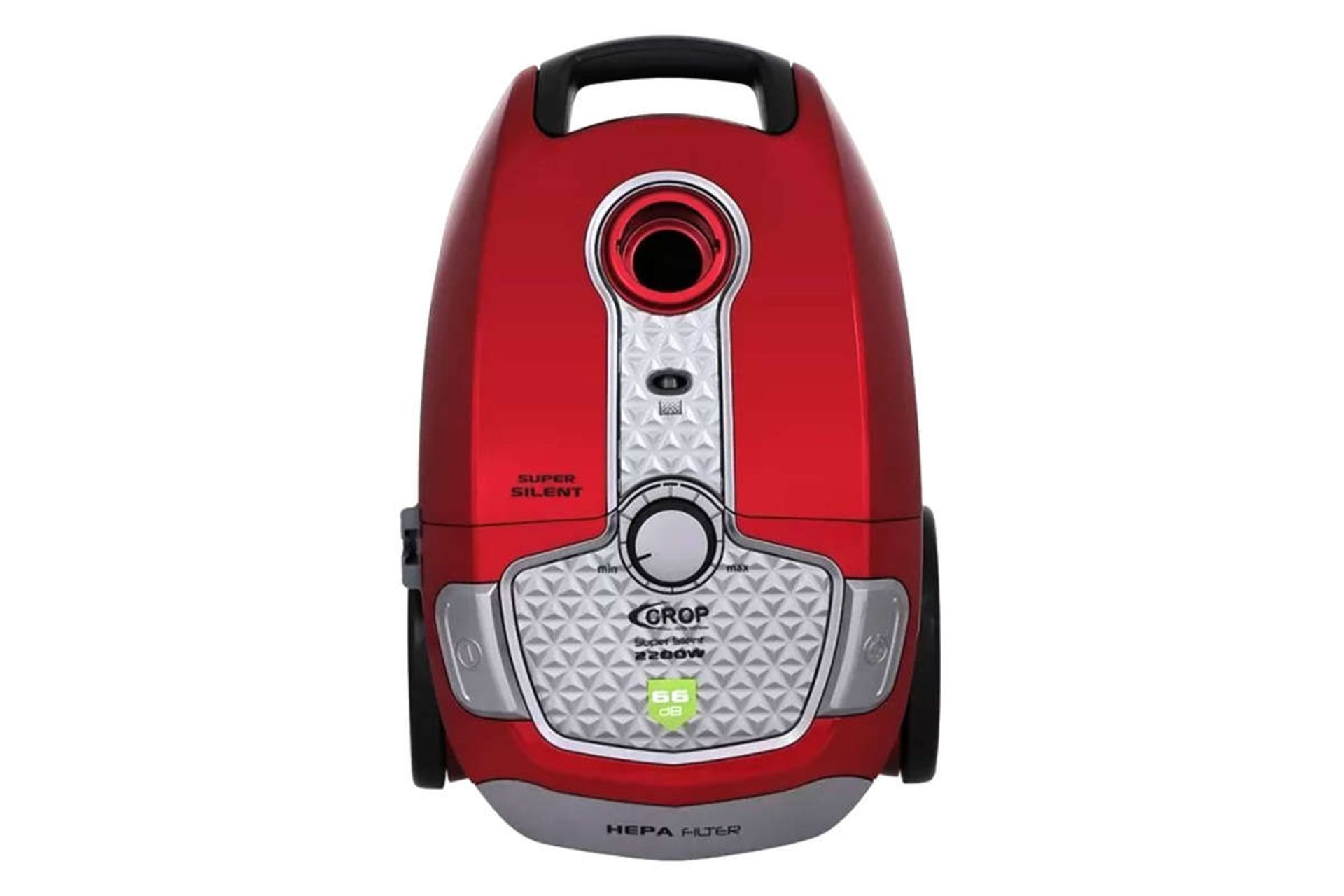 نمای جلوی جاروبرقی کروپ CVC-2240 رنگ قرمز