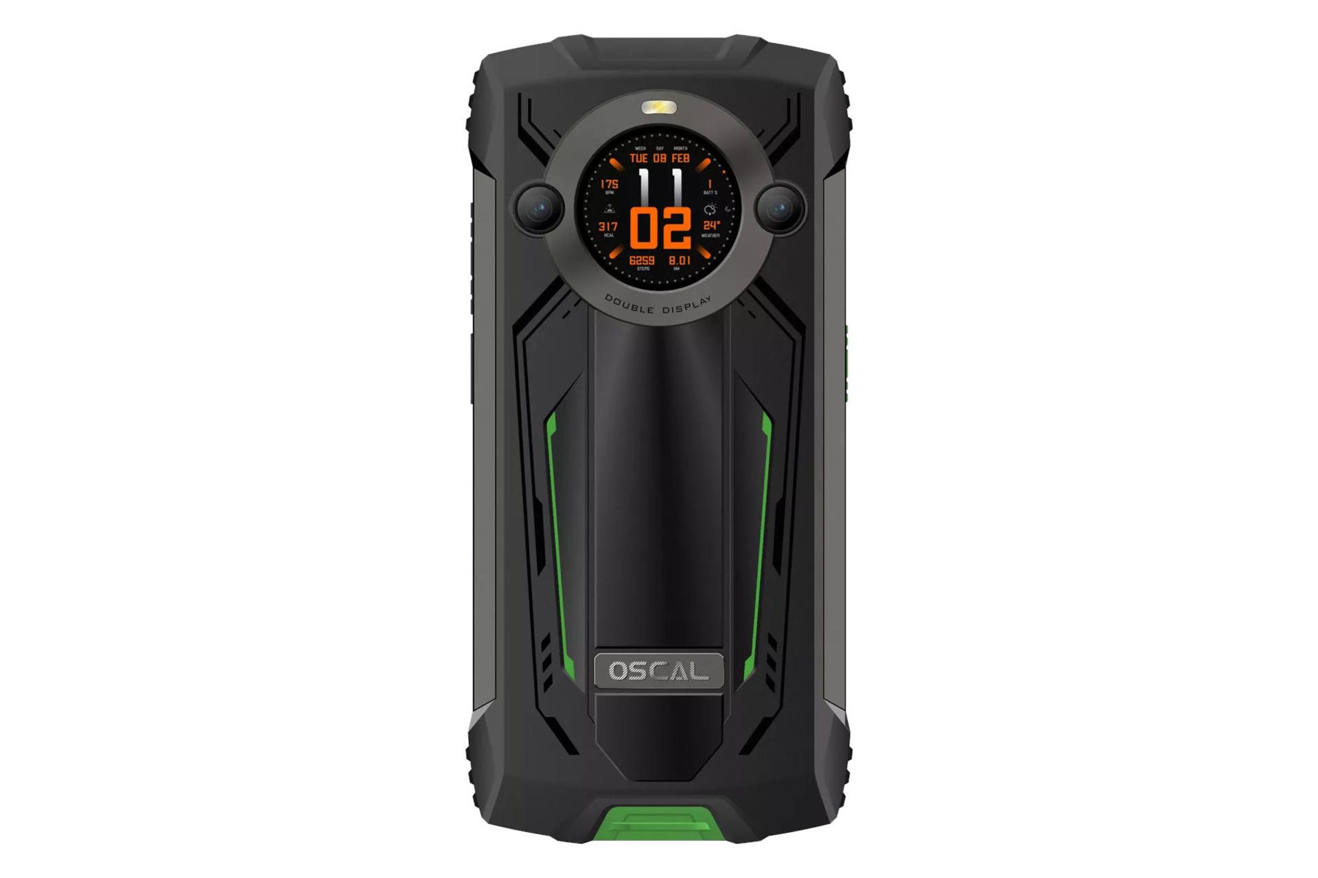 پنل پشت گوشی موبایل اسکال Pilot 2 بلک ویو سبز / Blackview Oscal Pilot 2