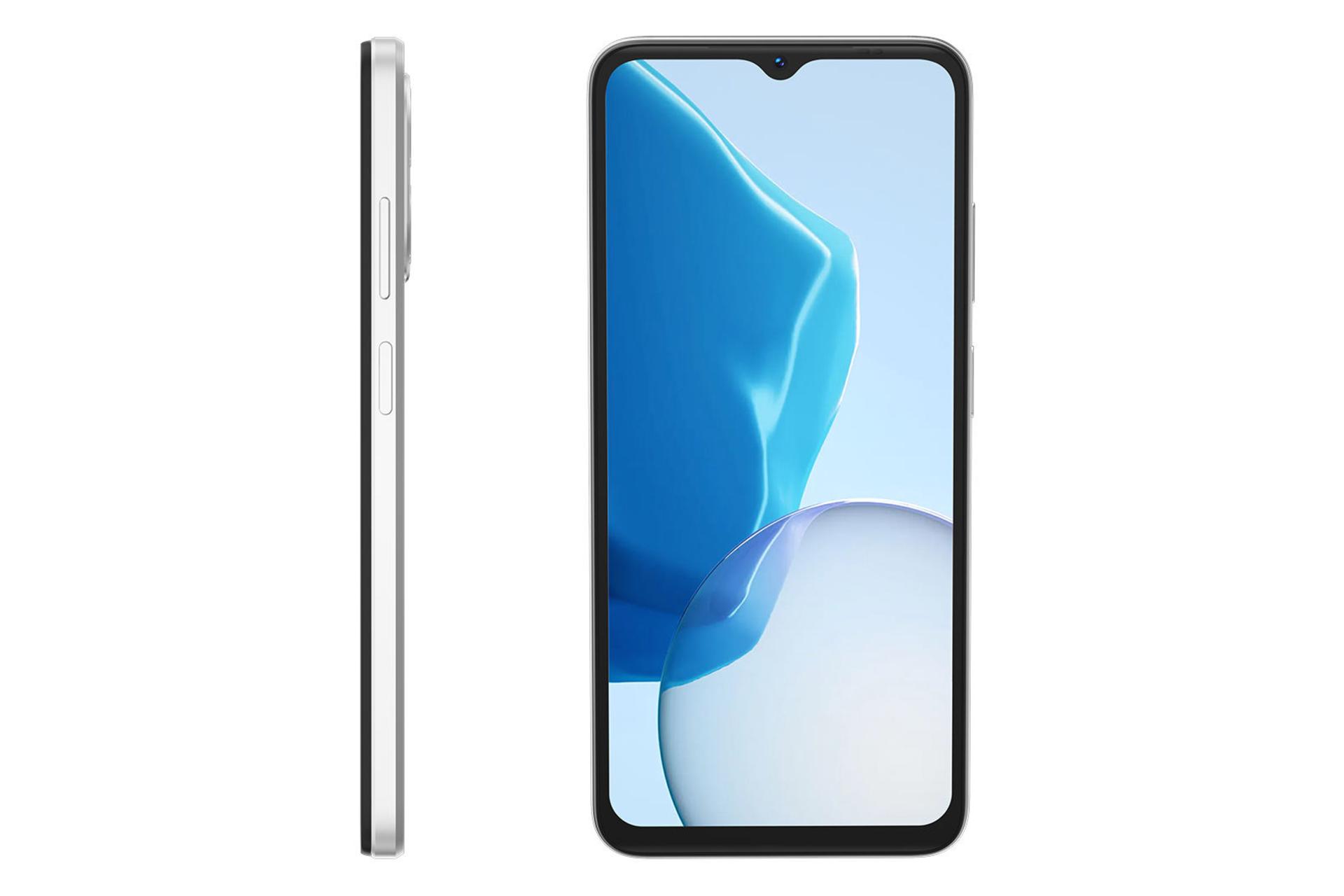 پنل جلو و لبه کناری گوشی موبایل N55 پلاس دوجی نقره ای / Doogee N55 Plus