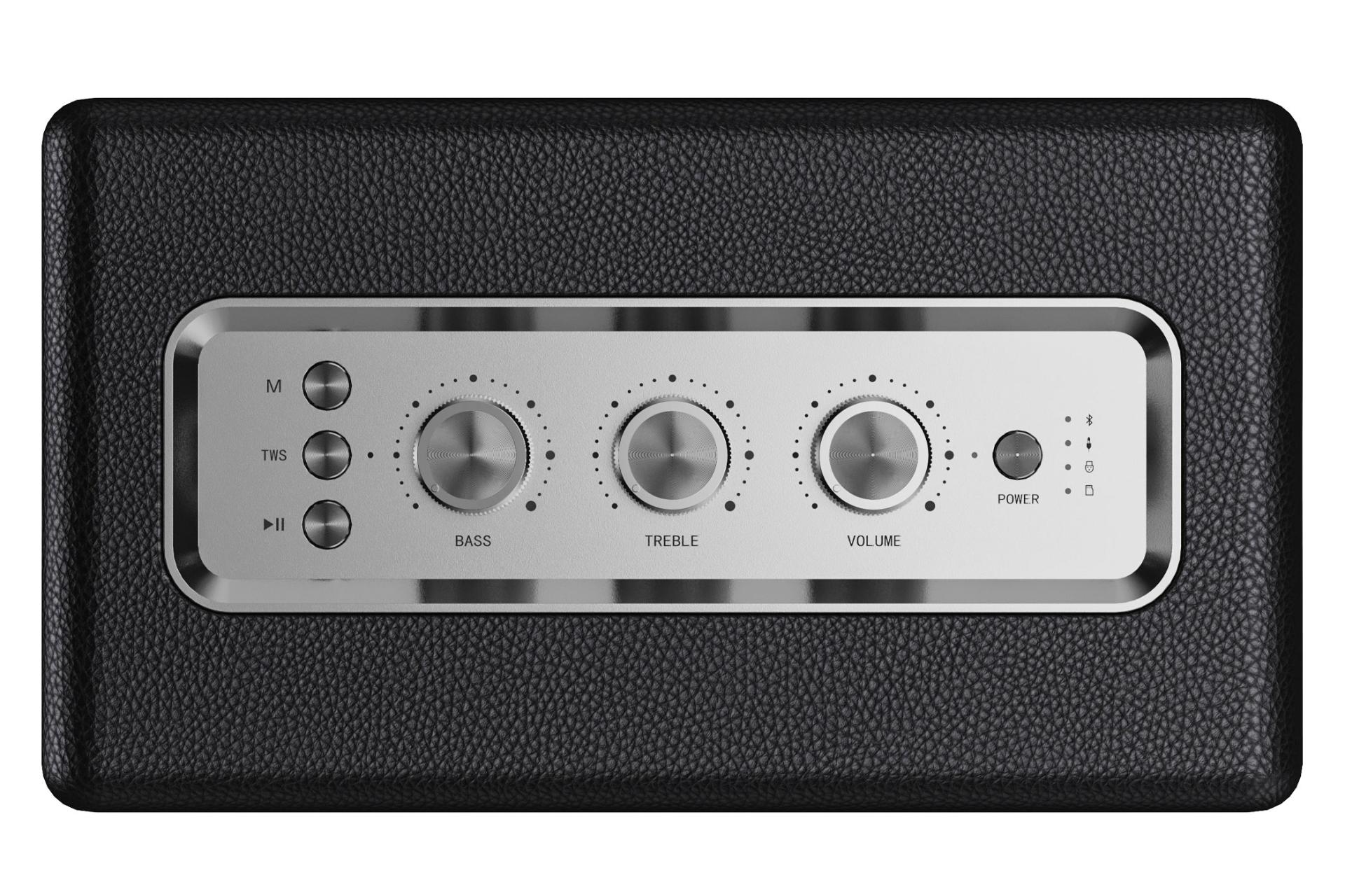 نمای بالا و دکمه های کنترل اسپیکر میفا M400