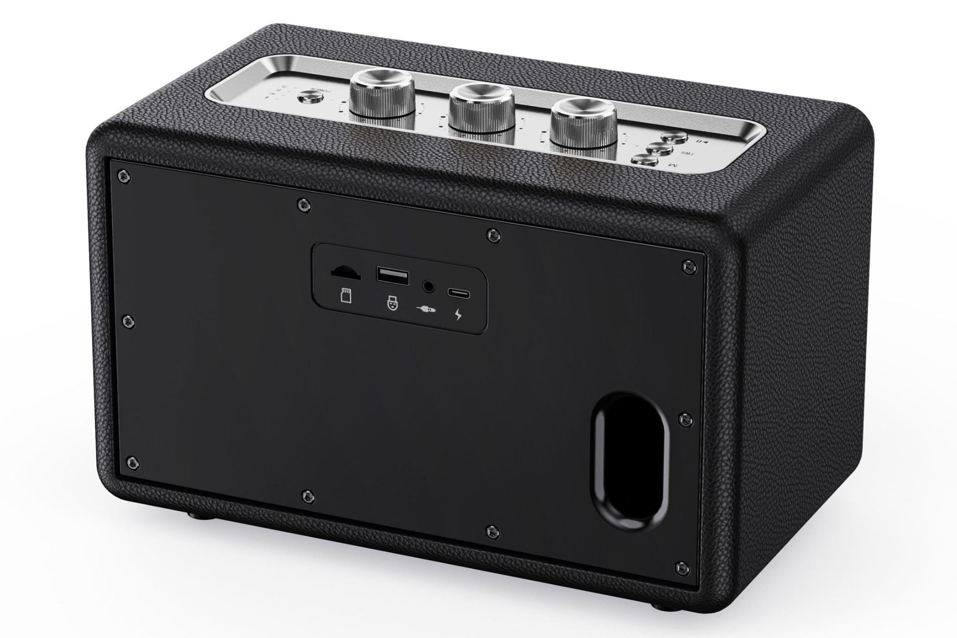 نمای پشت و بدنه اسپیکر میفا M400