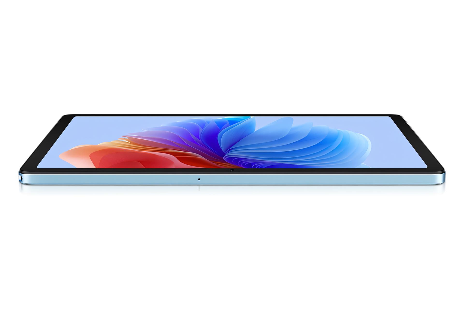 نمای لبه پایین تبلت تب 9 WiFi بلک ویو / Blackview Tab 9 WiFi رنگ آبی