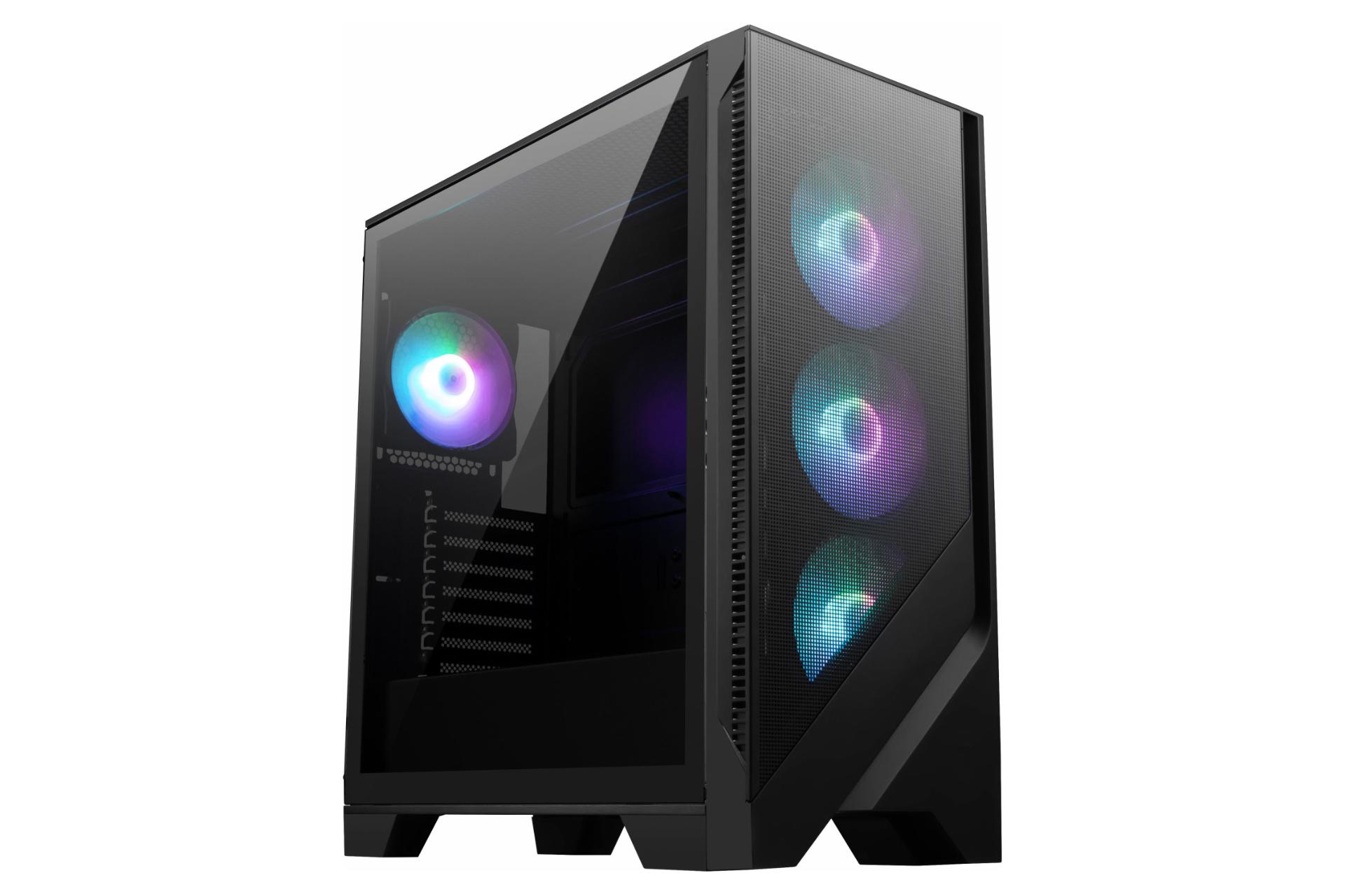 مرجع متخصصين ايران نماي جلو و جانبي كيس ام اس آي MAG Forge 320R Airflow
