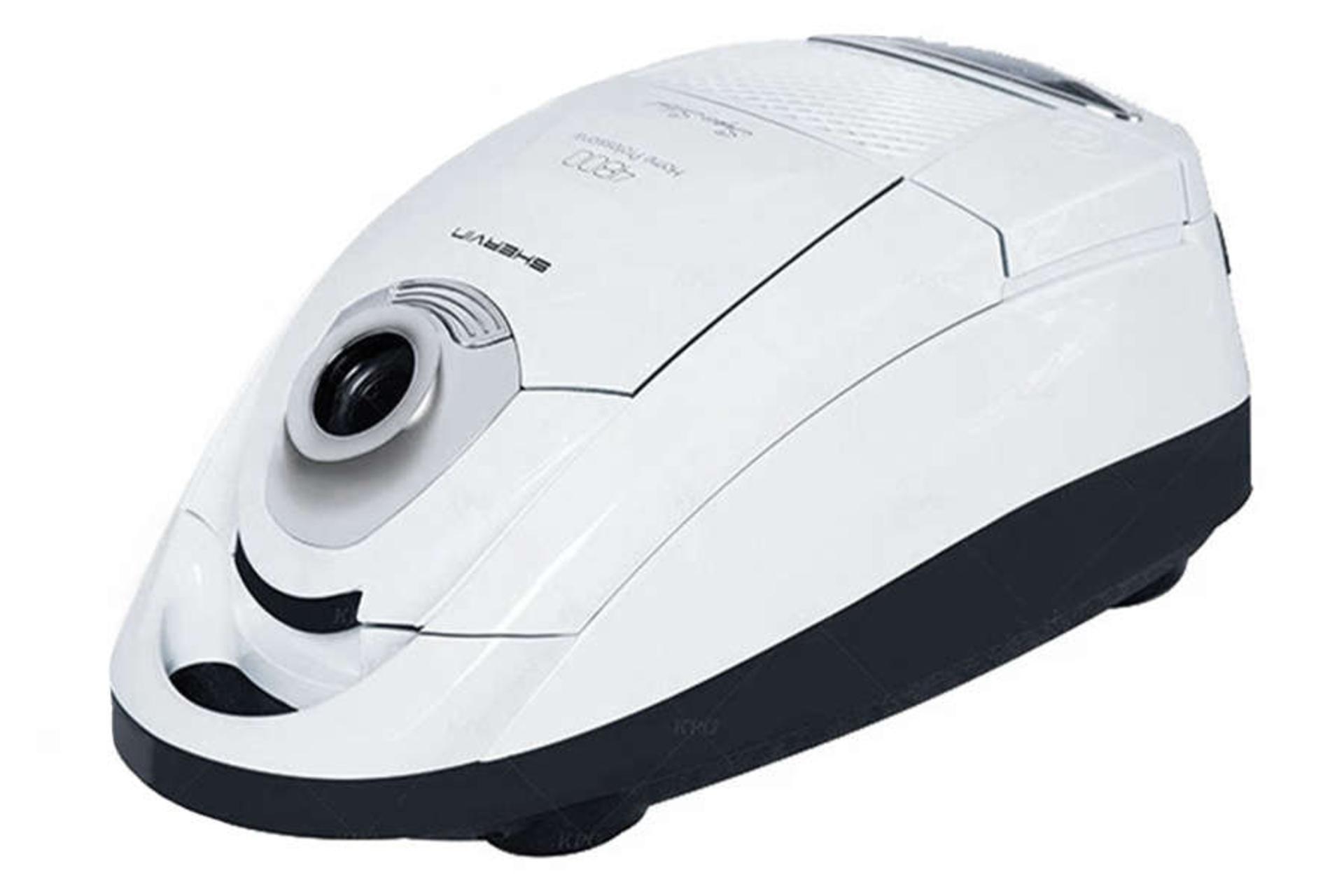 نمای سمت راست جاروبرقی شروین VC4800 رنگ سفید