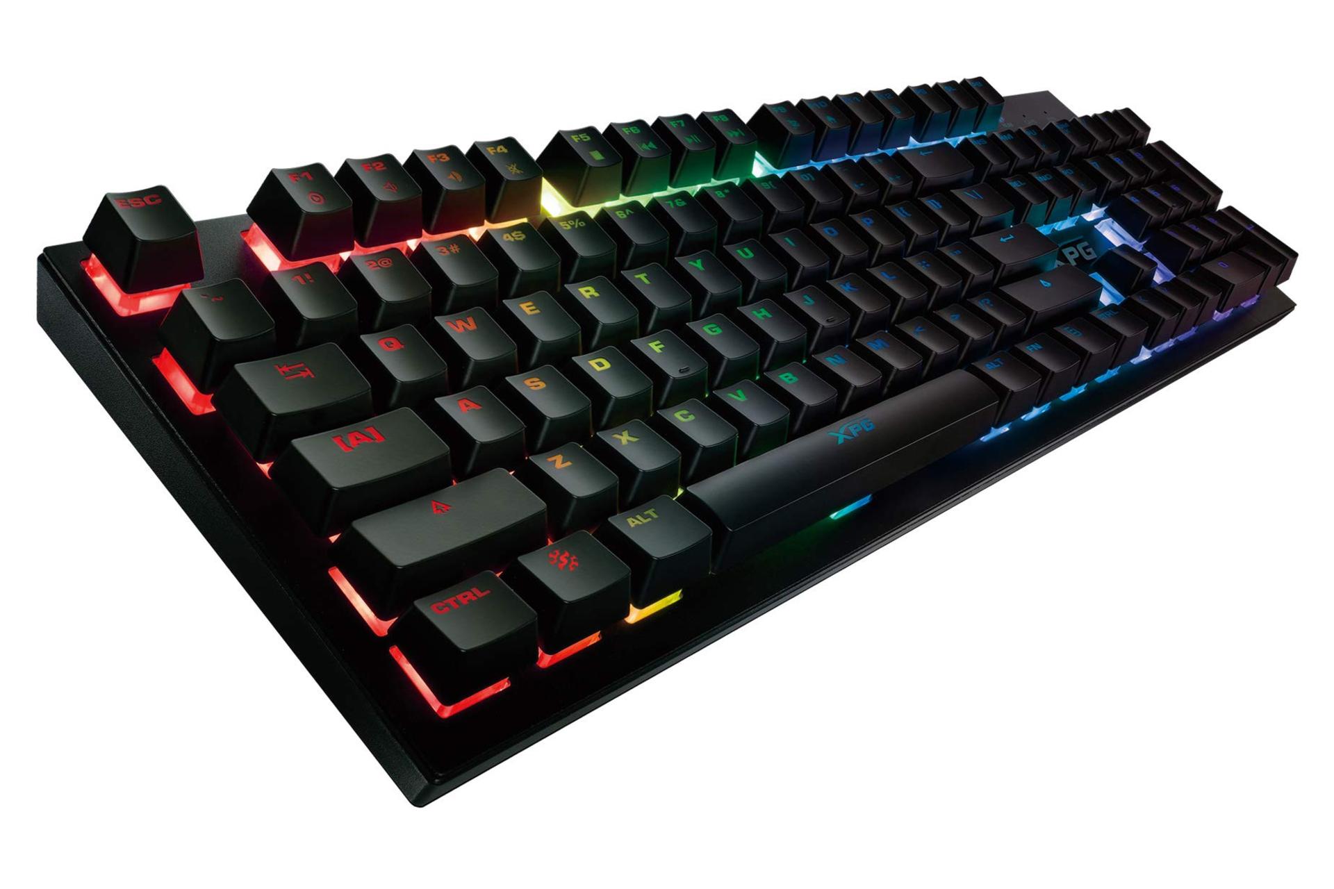 کیبورد ای دیتا XPG INFAREX K10 نمای سمت چپ