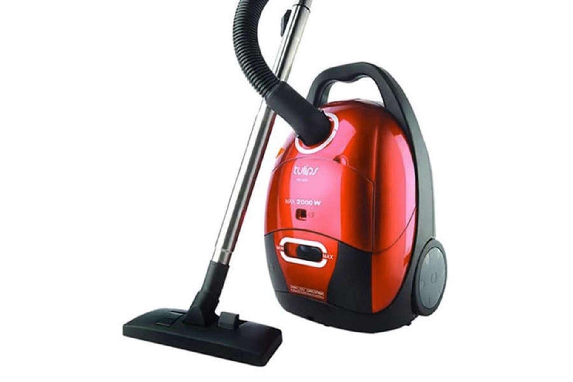 نمای سمت راست جاروبرقی تولیپس VC-620 رنگ قرمز