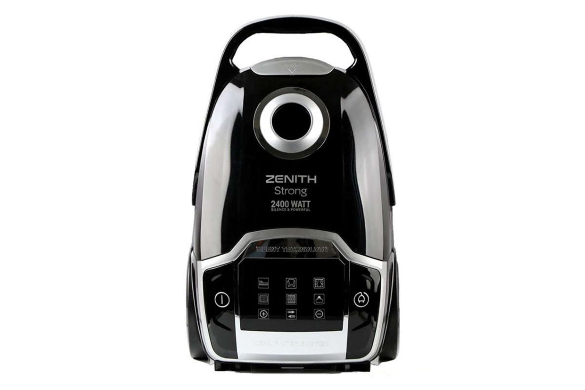 نمای جلوی جاروبرقی زنیت Strong رنگ مشکی