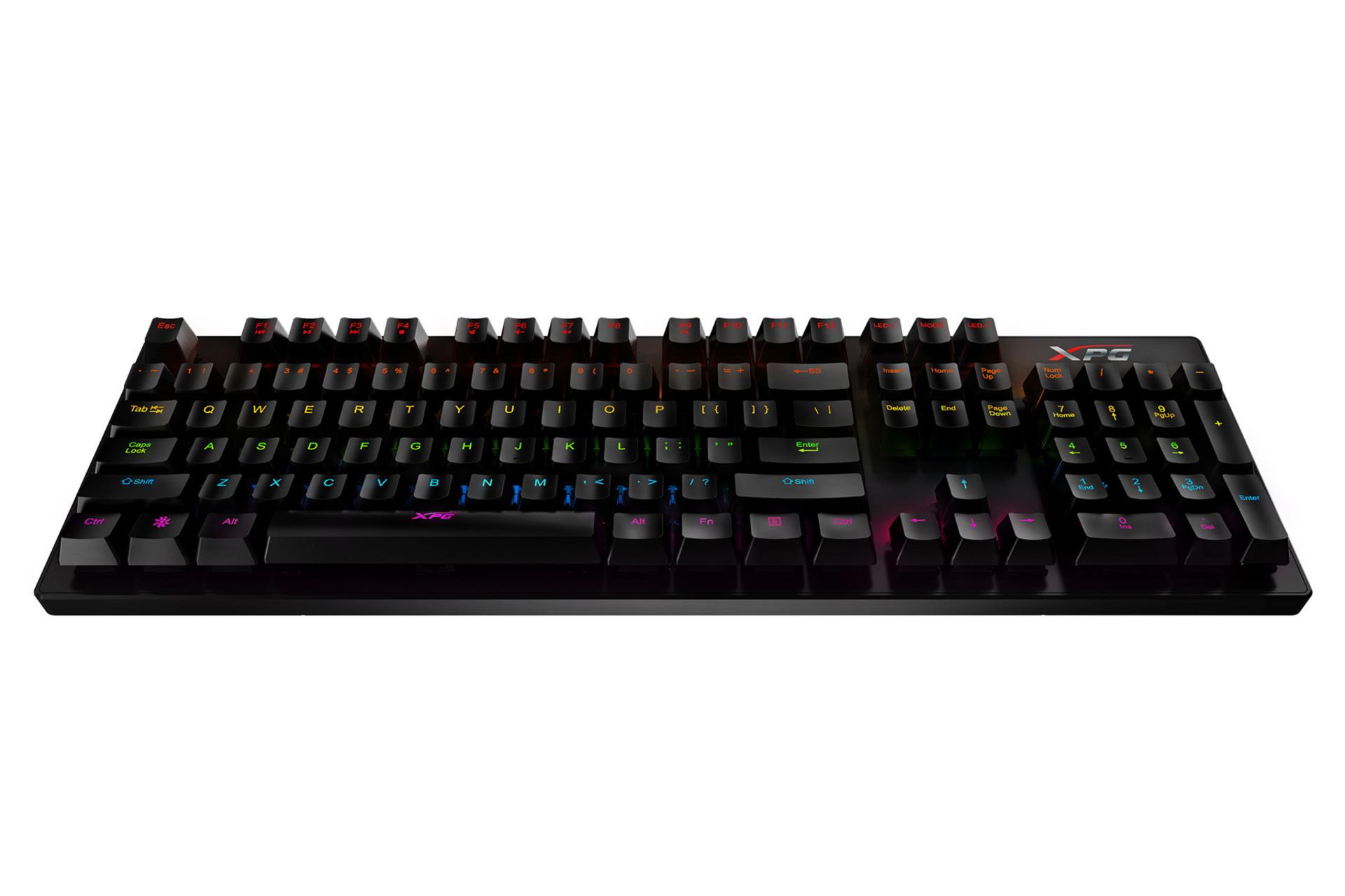 ابعاد و اندازه کیبورد ای دیتا XPG INFAREX K20