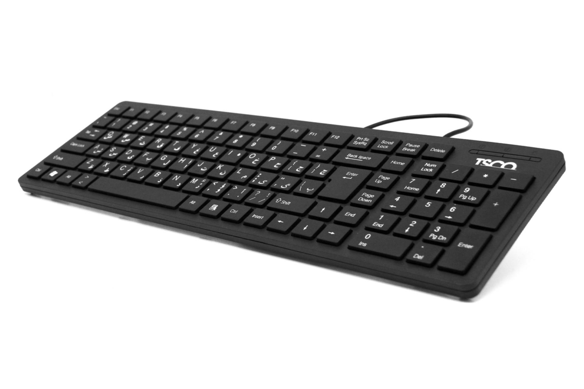 ابعاد و اندازه کیبورد تسکو TK 8006