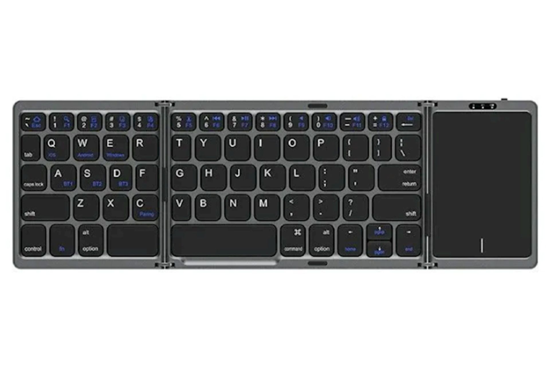 نمای بالا و دکمه های کیبورد رسی RCS-K01