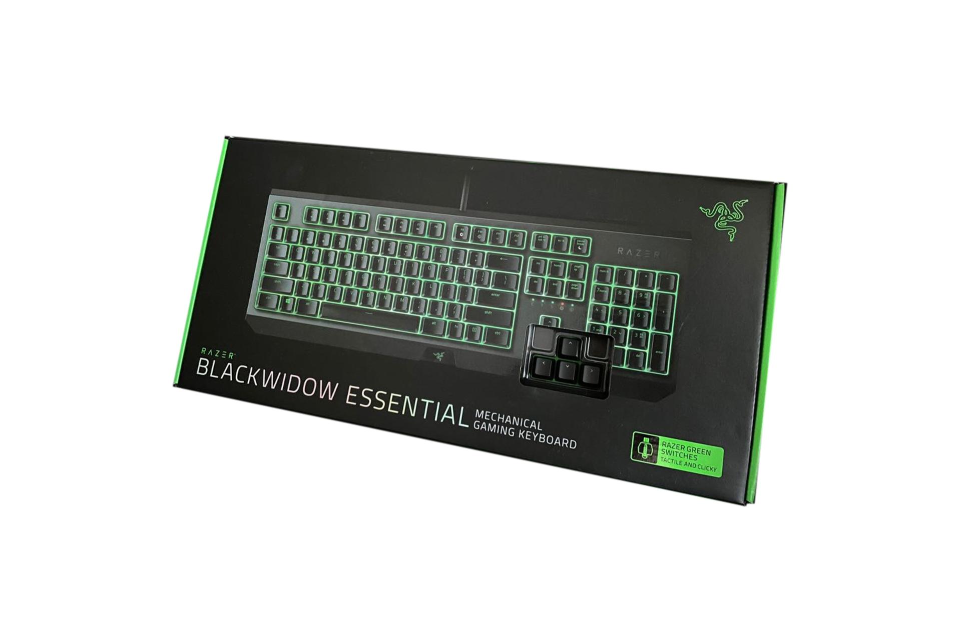 جعبه کیبورد ریزر BlackWidow Essential