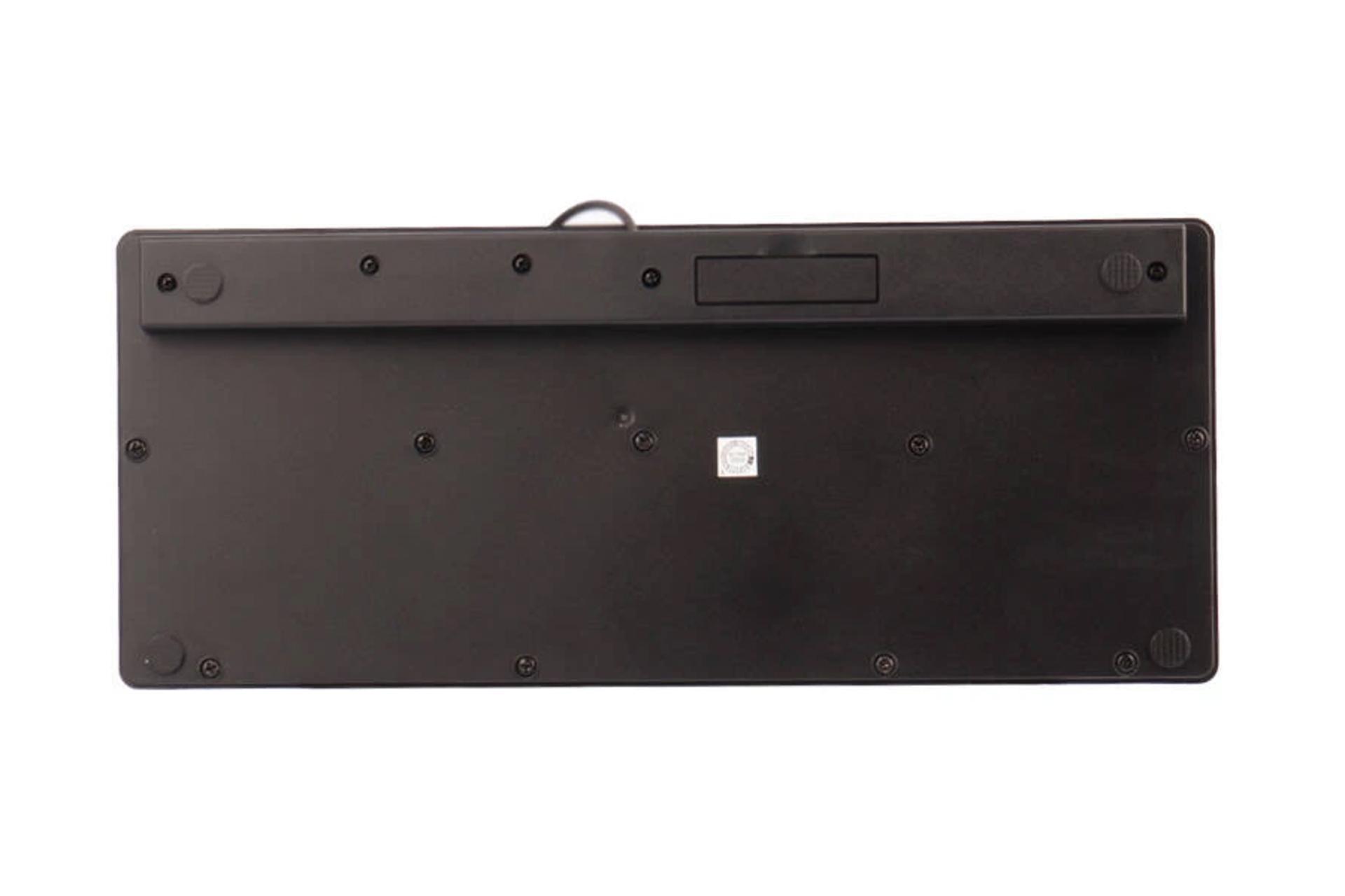 نمای پشت و بدنه کیبورد مچر MR-314