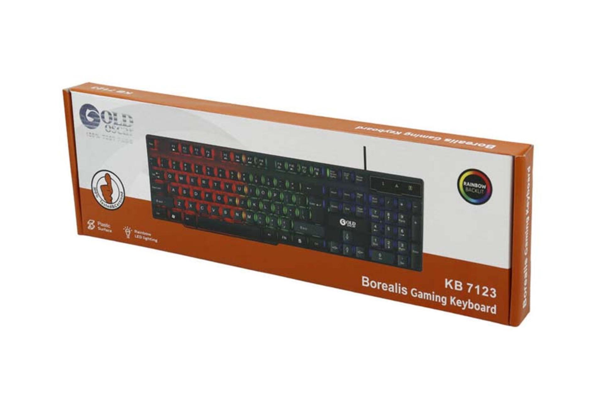 جعبه کیبورد گلد اسکار KB7123