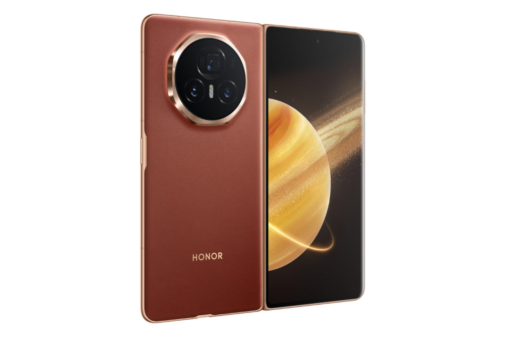 لبه کناری گوشی موبایل آنر مجیک V3 قرمز / HONOR Magic V3