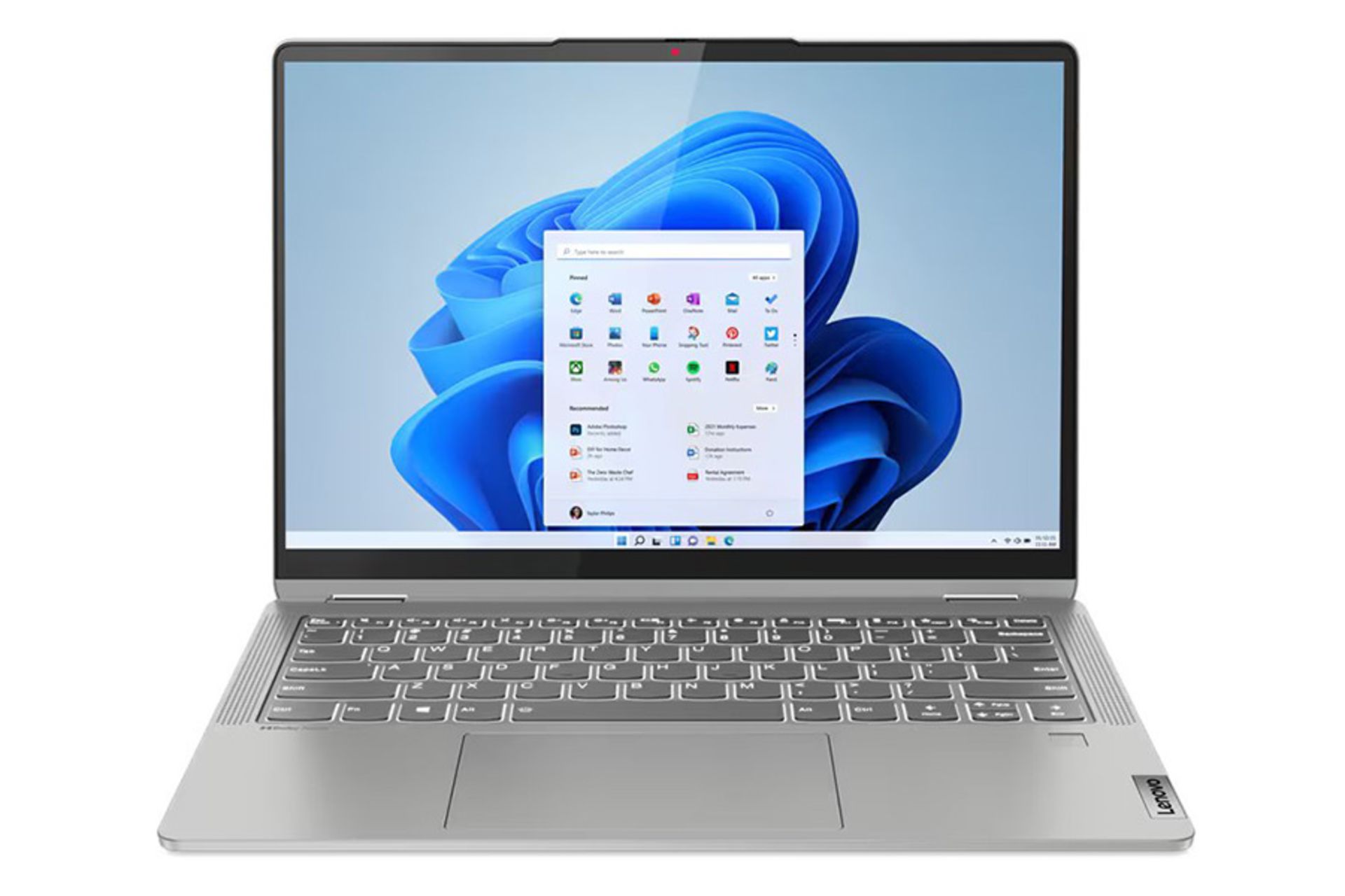 لپ تاپ لنوو Lenovo IdeaPad Flex 5 14IAU7 نمای جلو