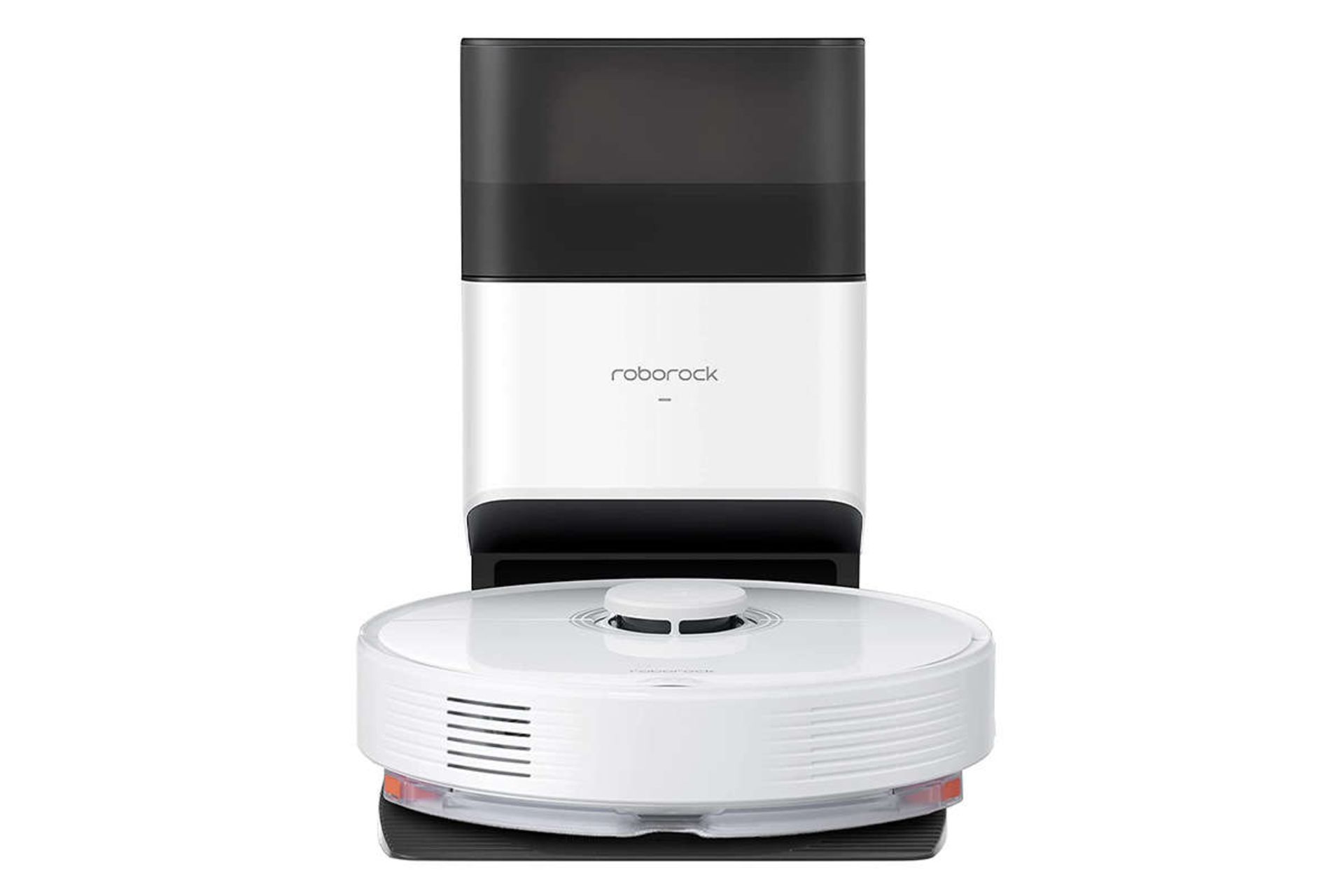 نمای جلوی جارو رباتیک روبوراک +Q7 Max رنگ سفید