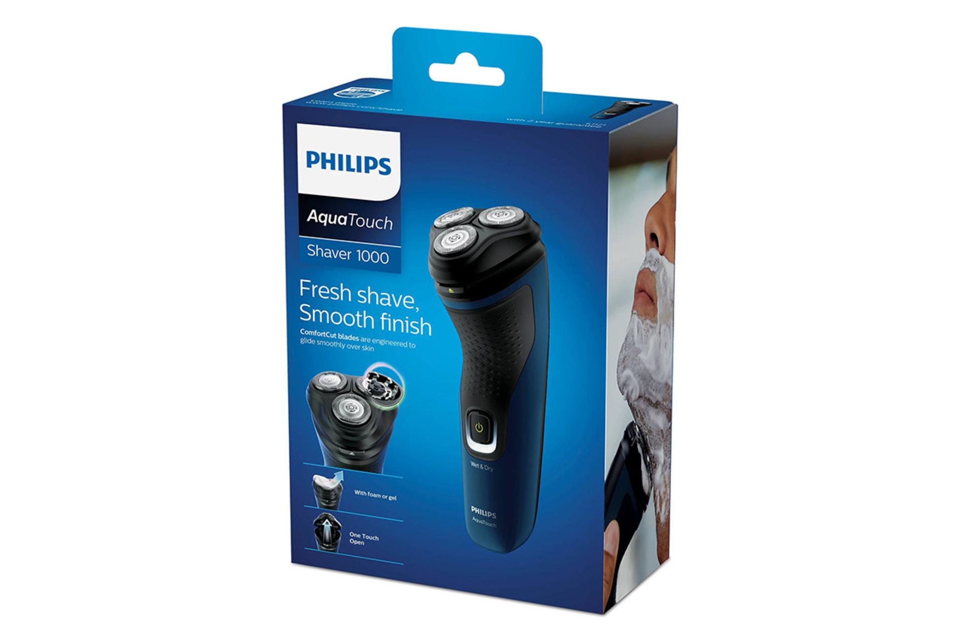 جعبه ماشین اصلاح و ریش تراش فیلیپس Philips S1121/41