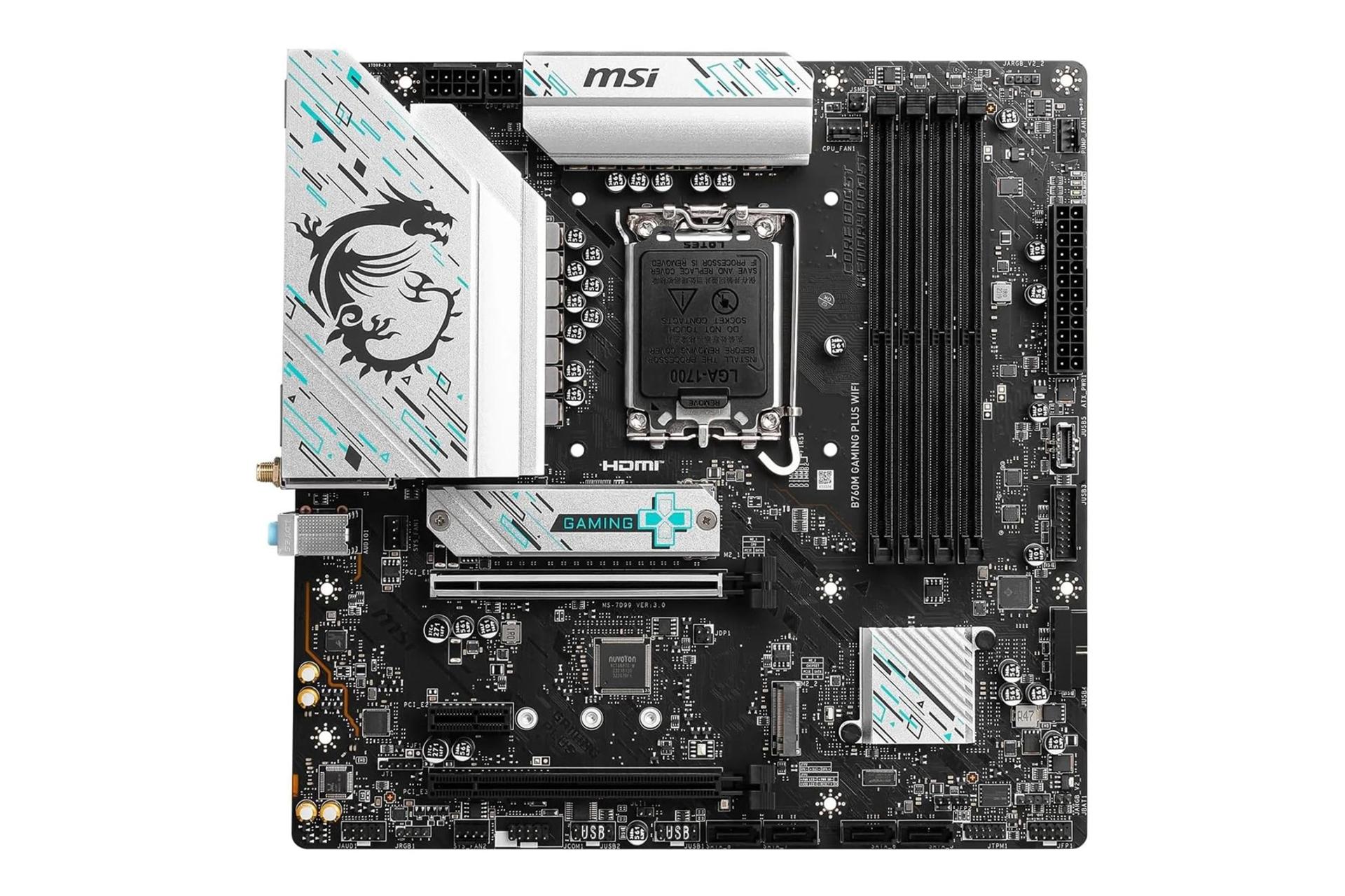 مادربرد ام اس آی MSI B760M GAMING PLUS WIFI