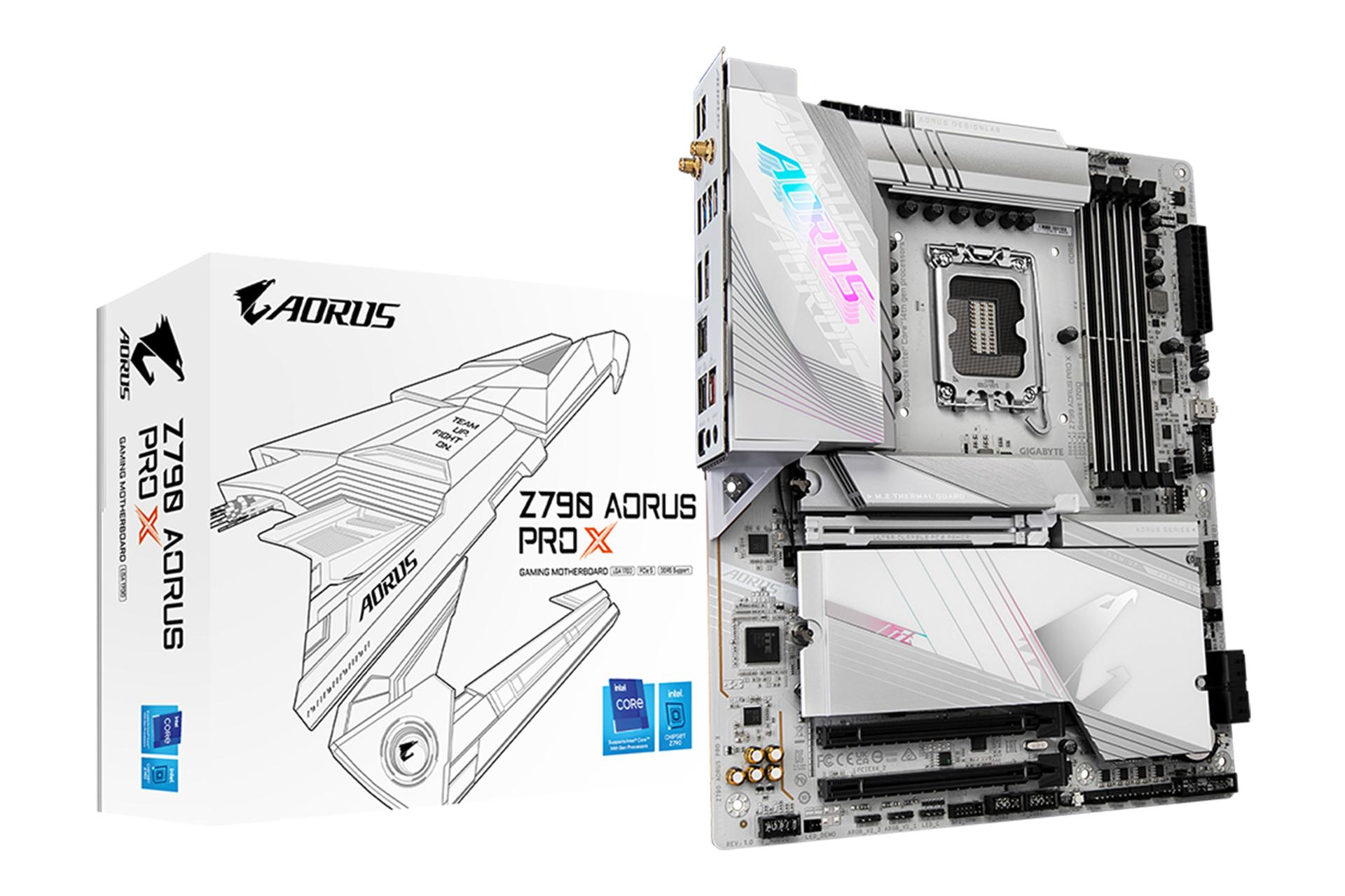 مادربرد گیگابایت GIGABYTE Z790 AORUS PRO X به همراه جعبه