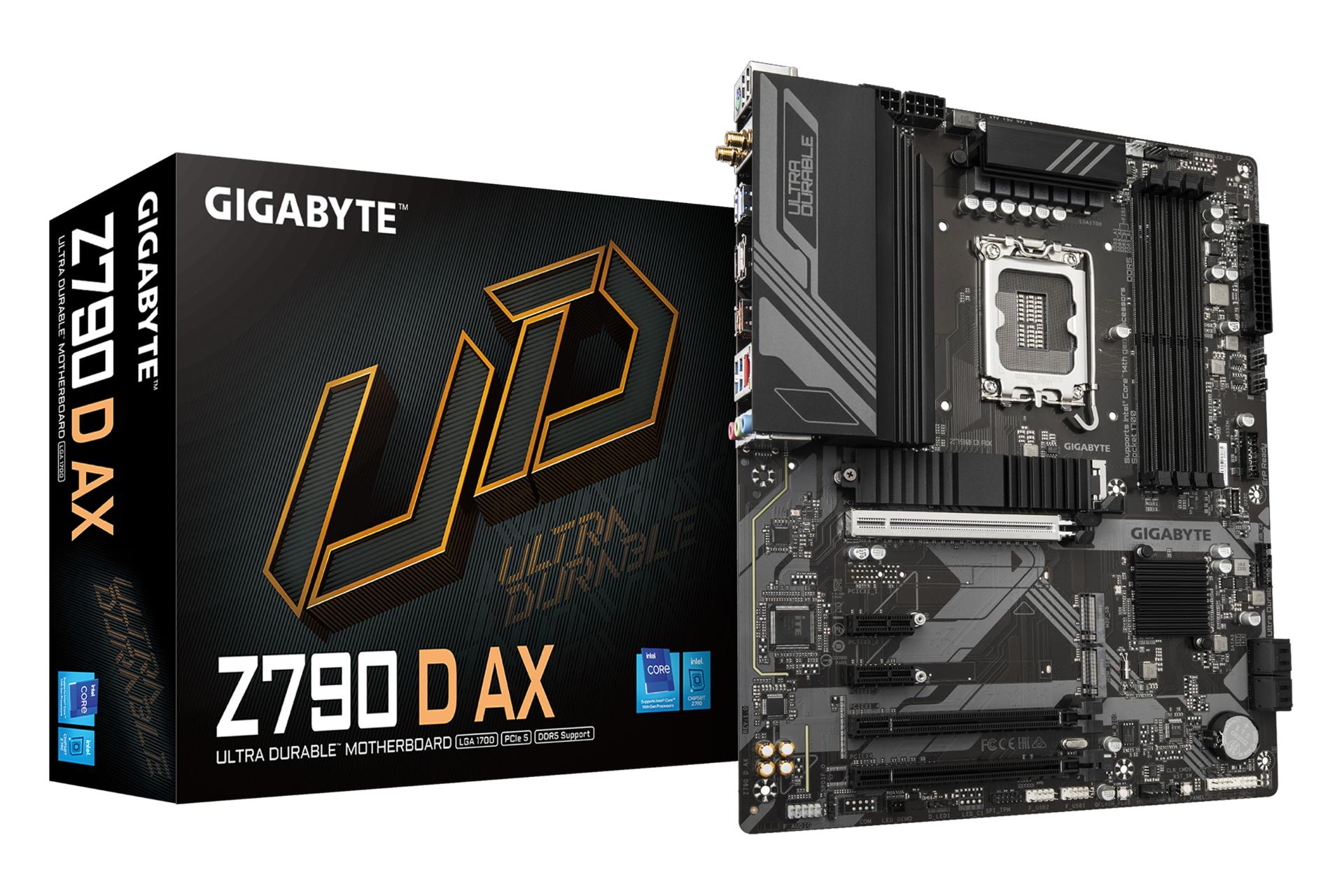 مادربرد گیگابایت GIGABYTE Z790 D AX (rev. 1.0) به همراه جعبه