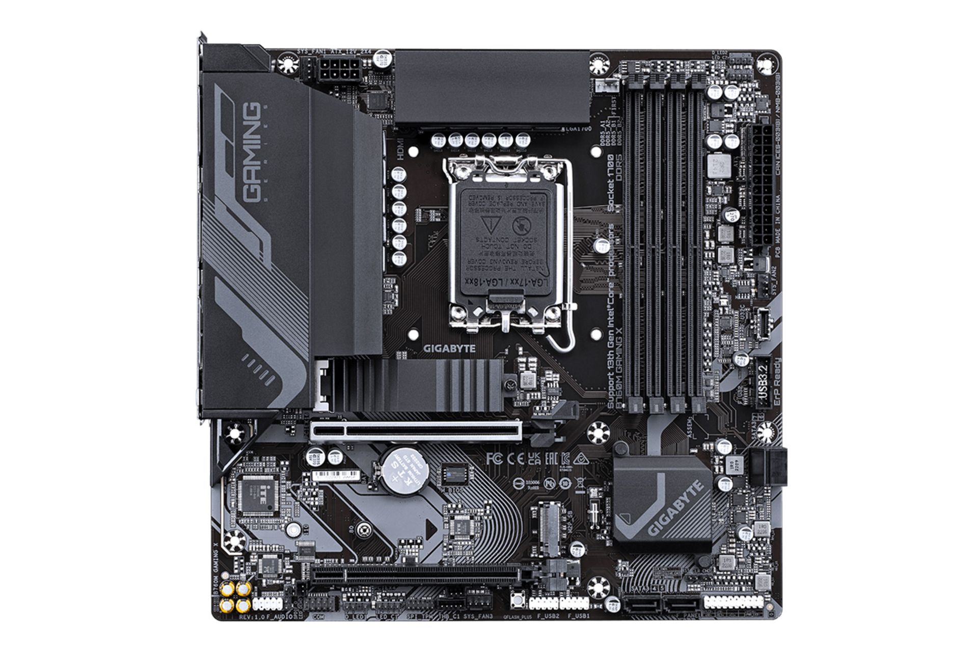 مادربرد گیگابایت GIGABYTE B760M GAMING X (rev. 1.0)
