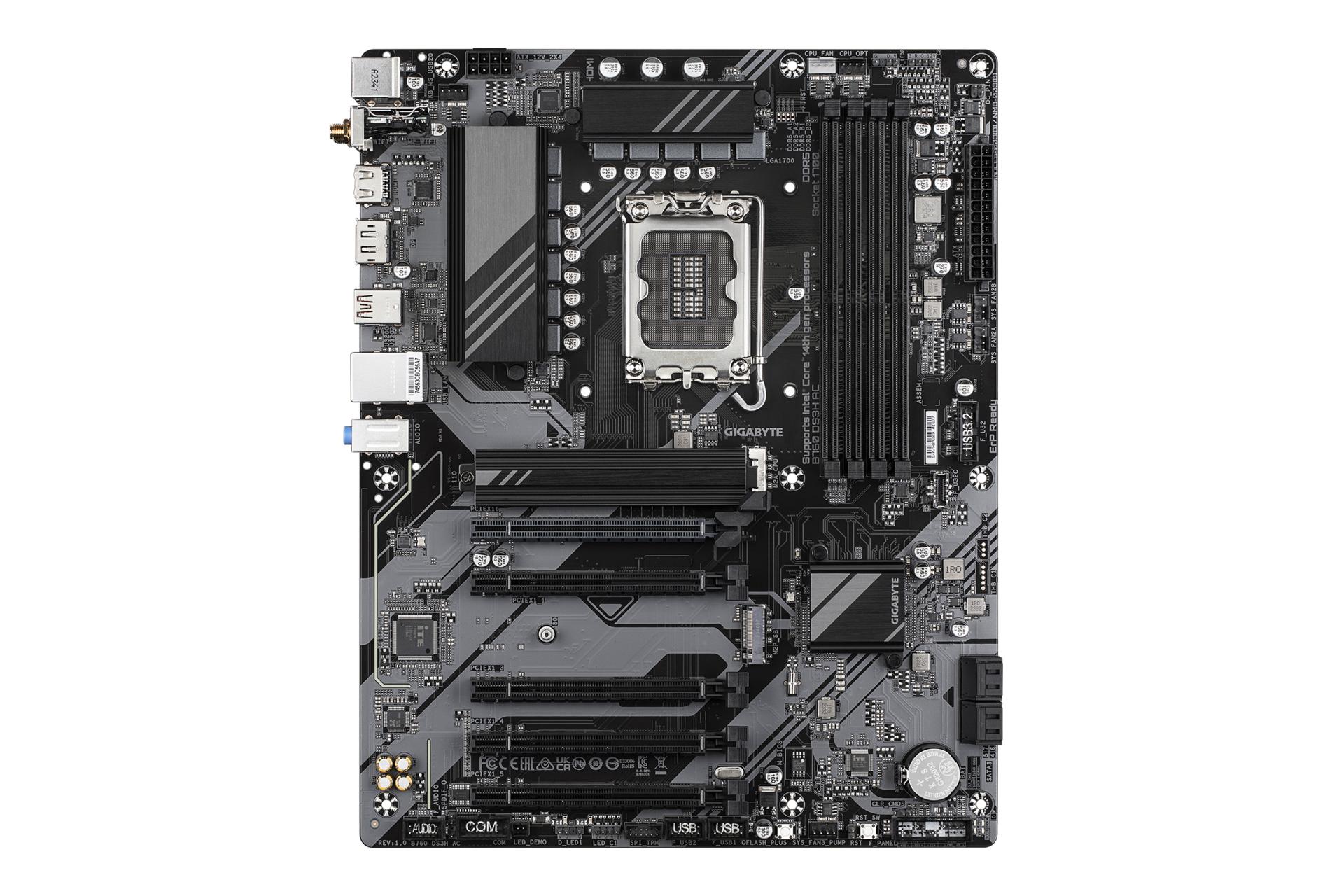 مادربرد گیگابایت GIGABYTE B760 DS3H AC (rev. 1.0/1.1)