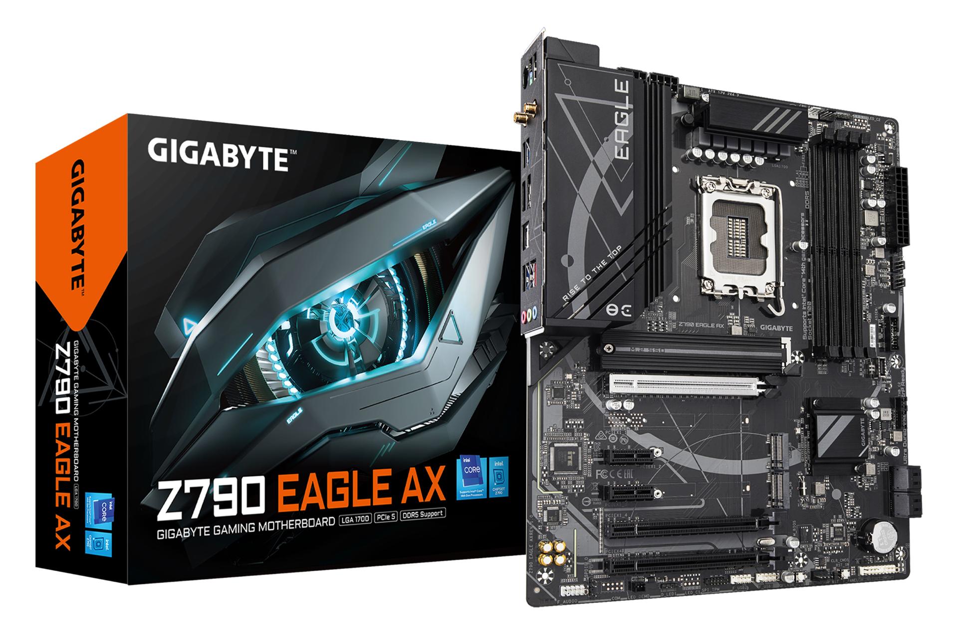 مادربرد گیگابایت GIGABYTE Z790 EAGLE AX (rev. 1.0) به همراه جعبه