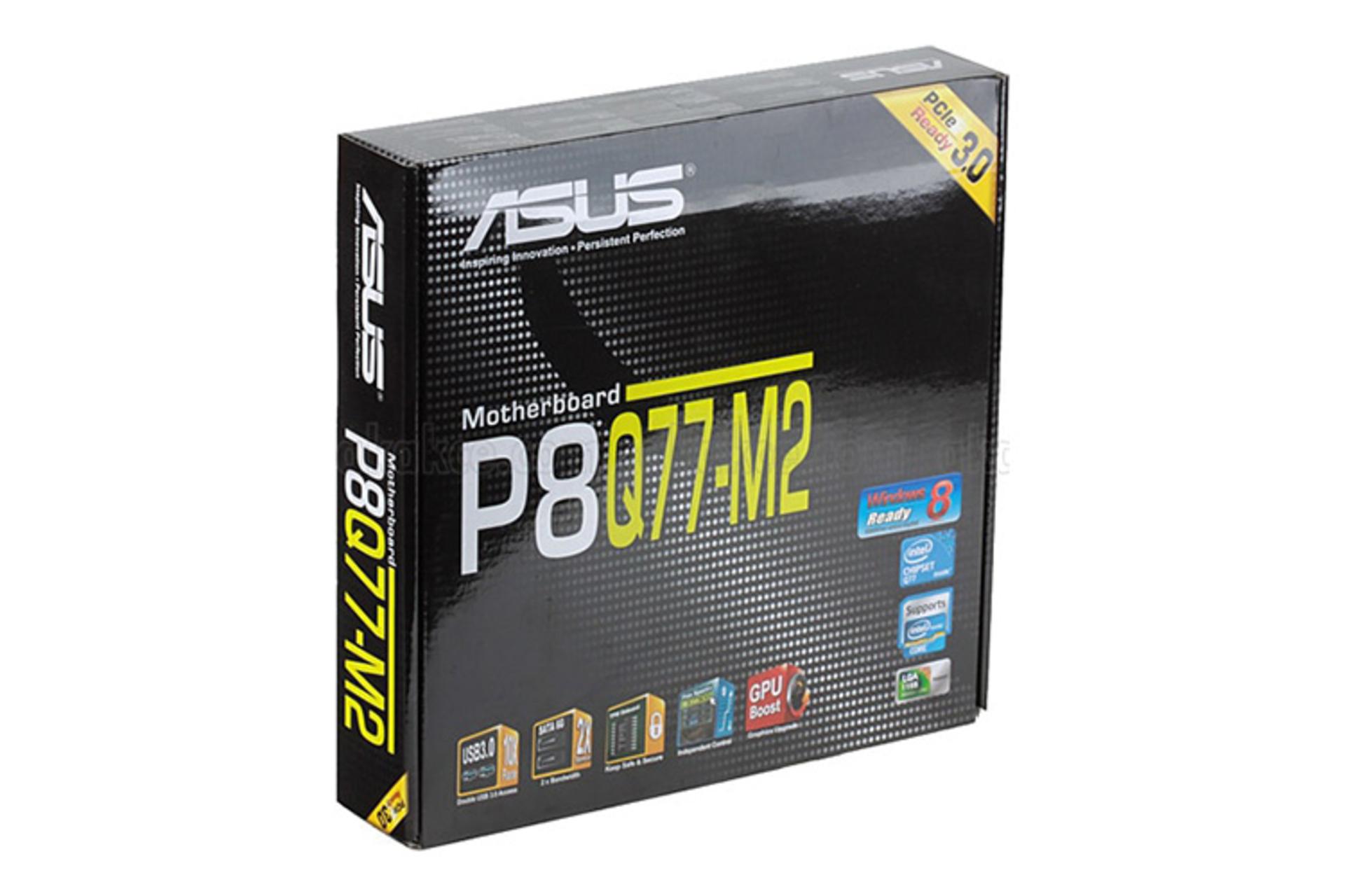 جعبه مادربرد ایسوس ASUS P8Q77-M2