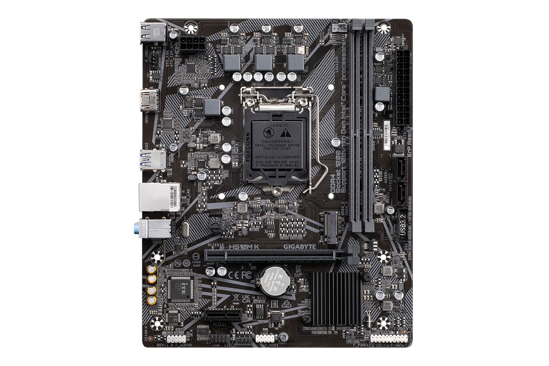 مادربرد گیگابایت GIGABYTE H510M K (rev. 1.0)