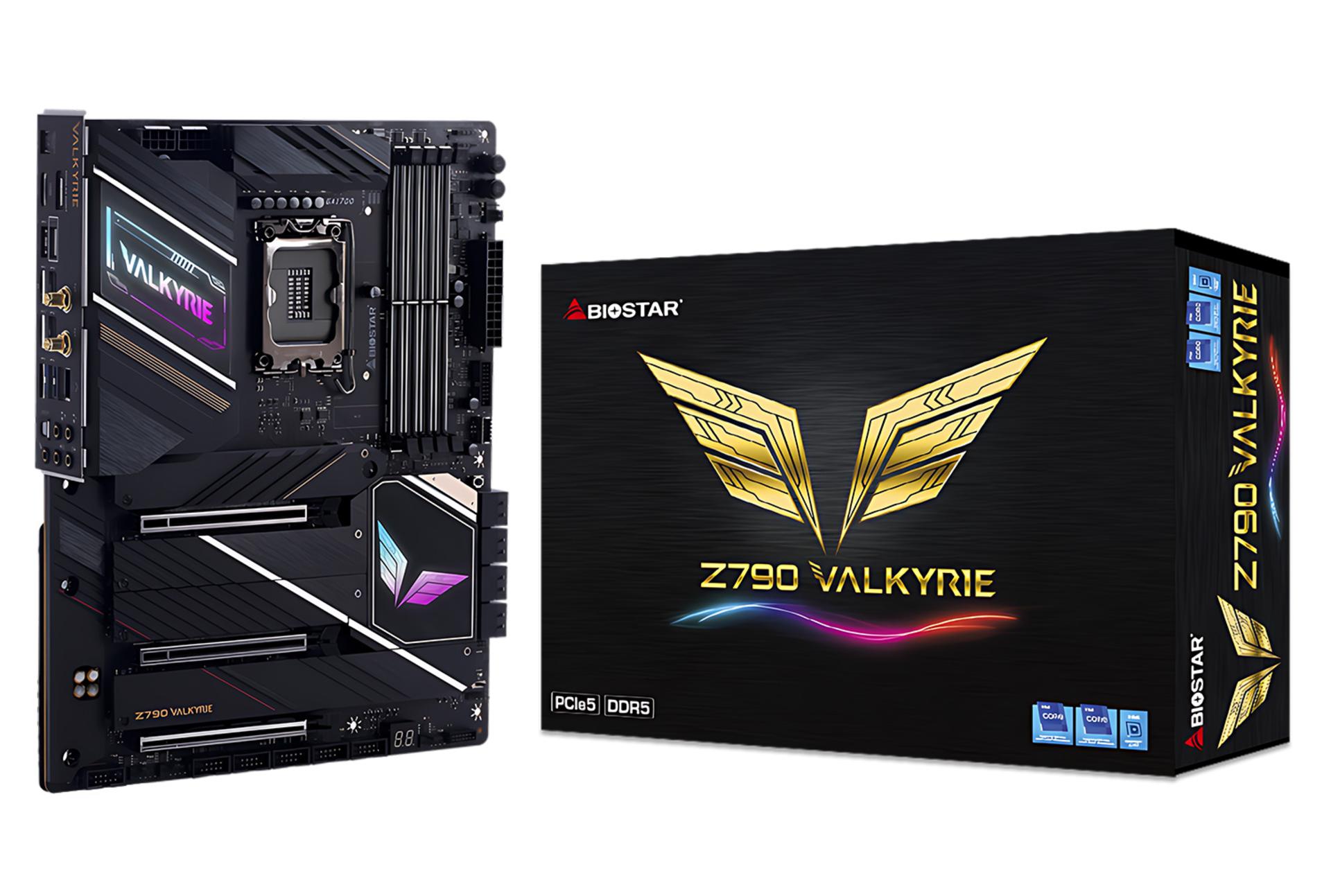 مادربرد بایواستار Biostar Z790 VALKYRIE Ver. 5.0 به همراه جعبه