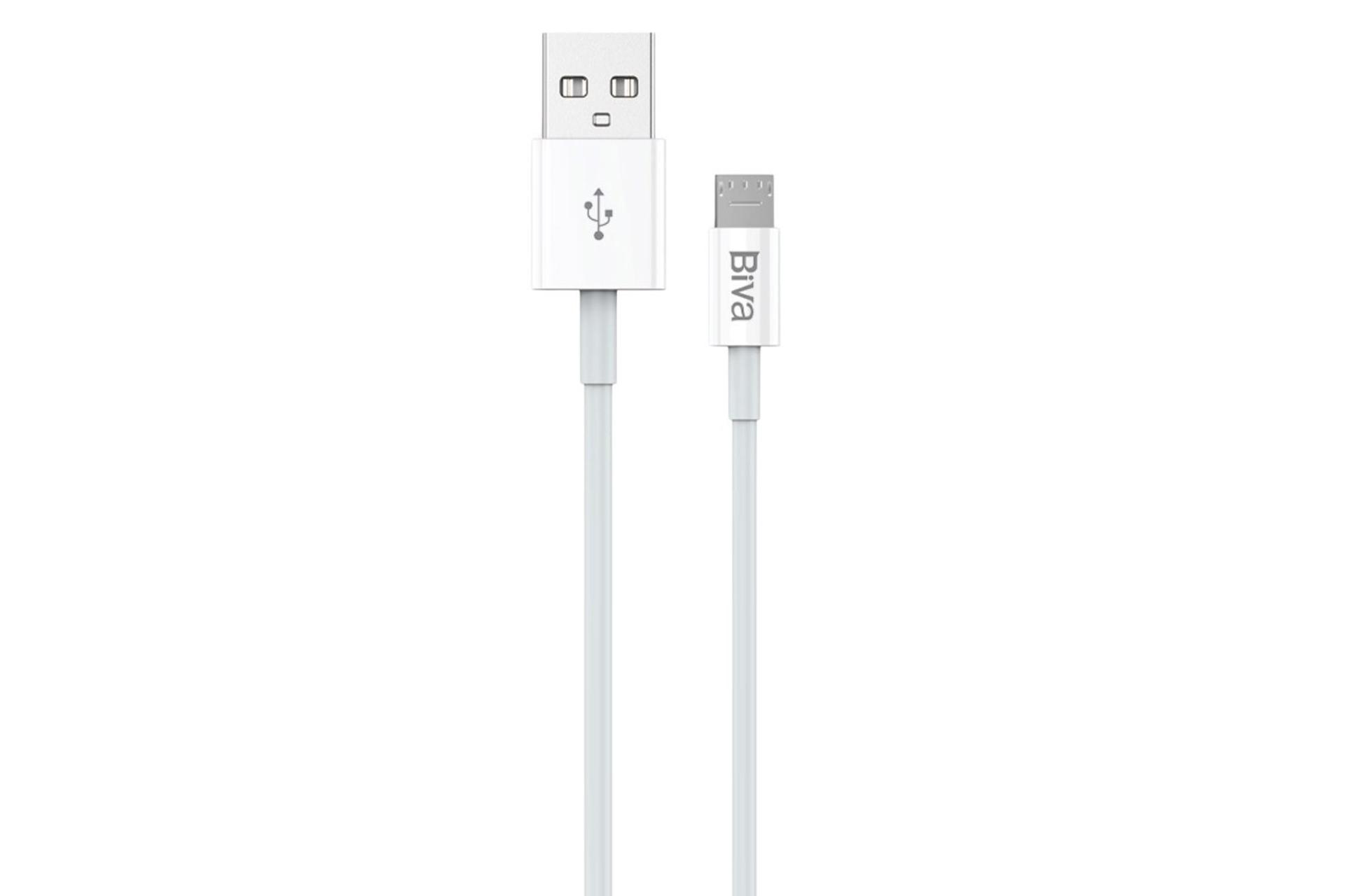 کابل شارژ USB بیوا Type-A به Micro-USB مدل C-11V با طول 1.5 متر